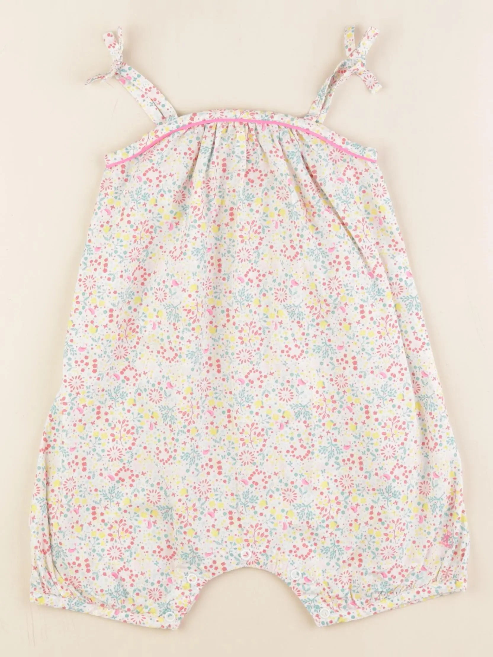 Petit Bateau - combinaison multicolore - 24 mois