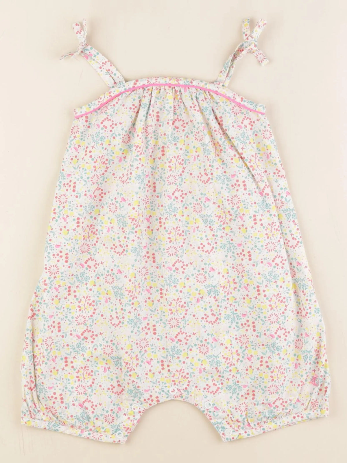 Petit Bateau - combinaison multicolore - 24 mois