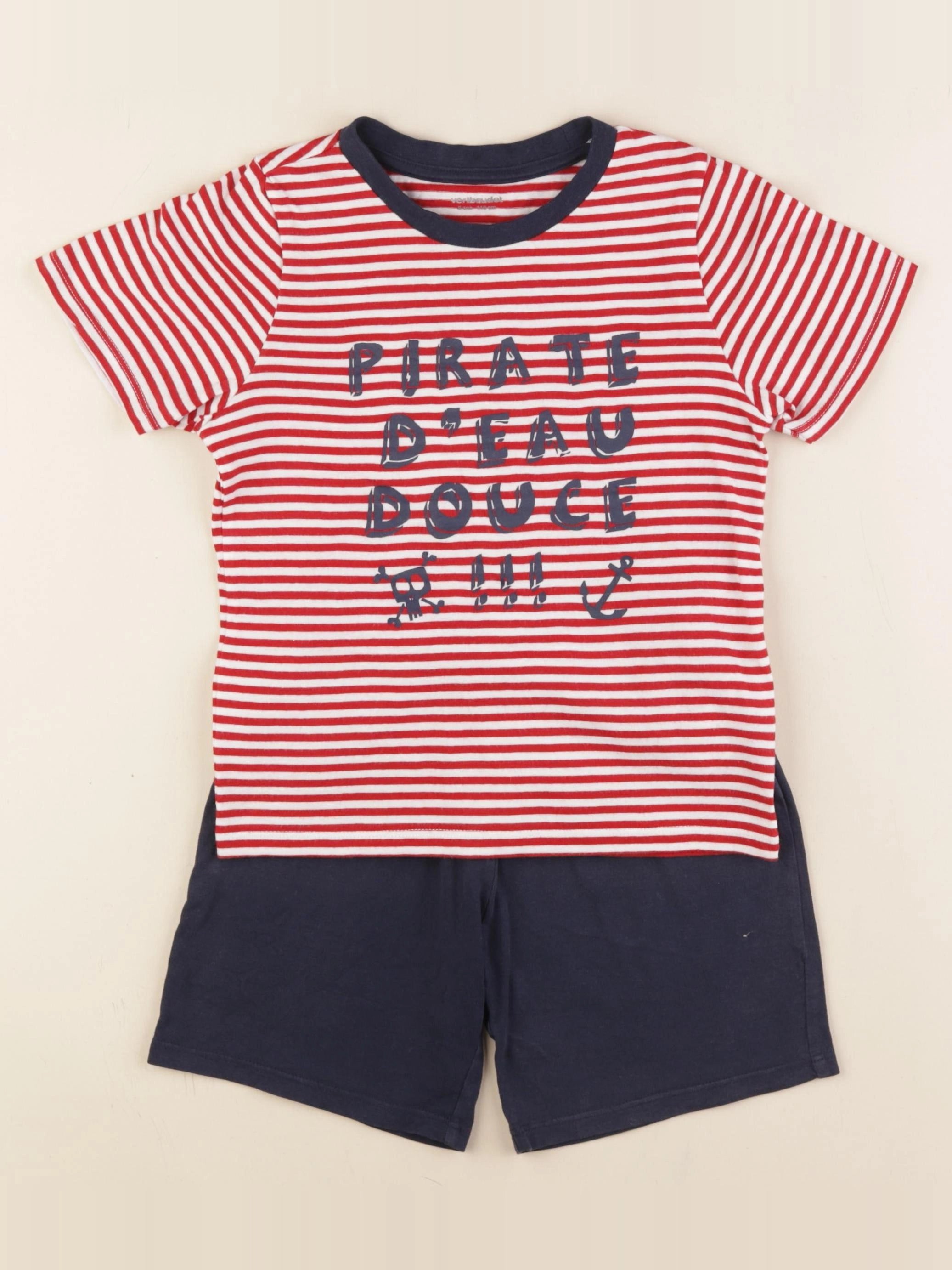 Vertbaudet - pyjama coton multicolore - 6 ans