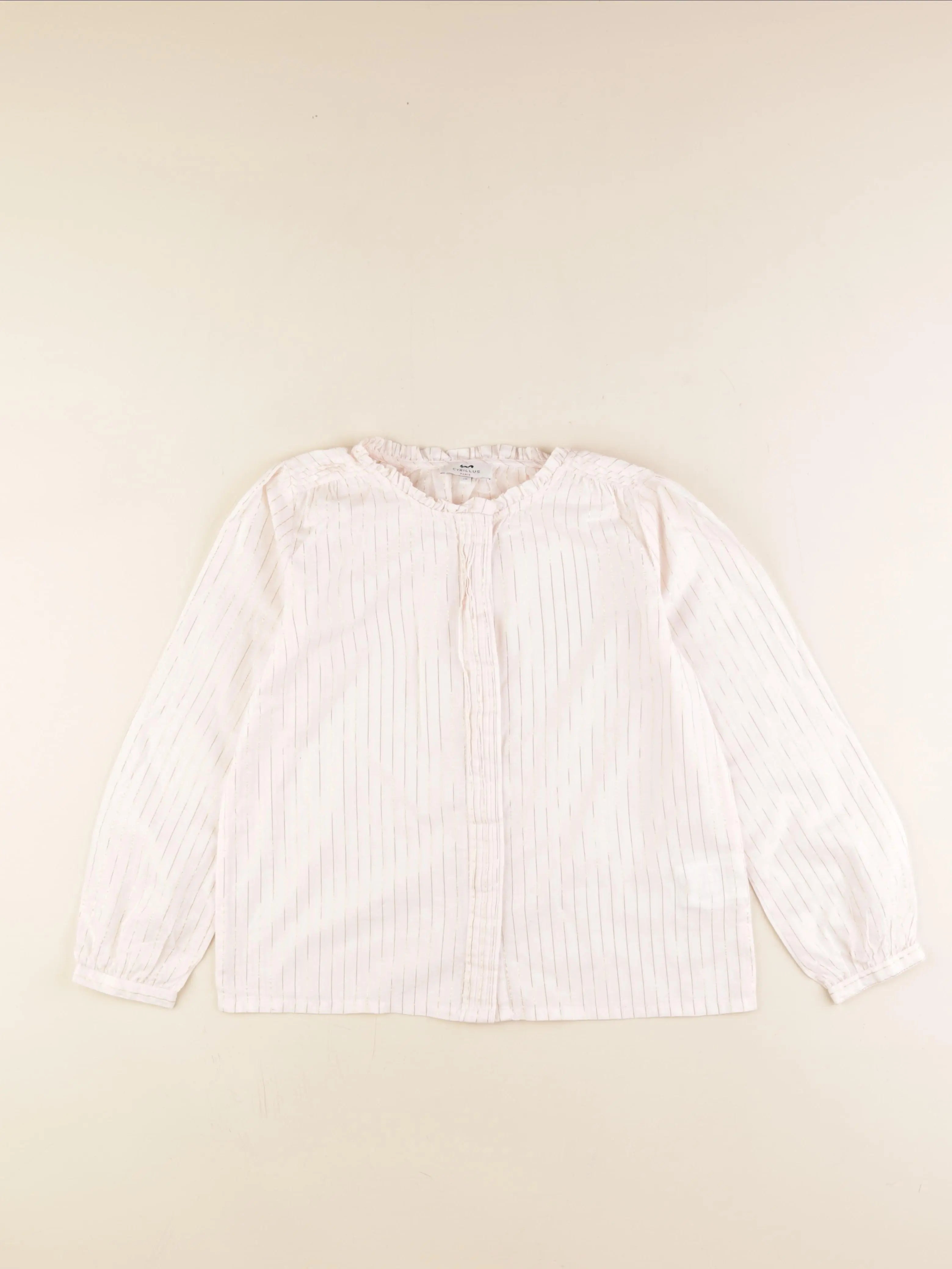 Cyrillus - blouse rose, or - 10 ans