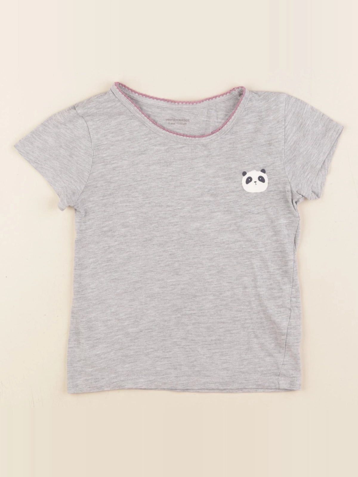 Vertbaudet - maillot de corps gris - 5 ans