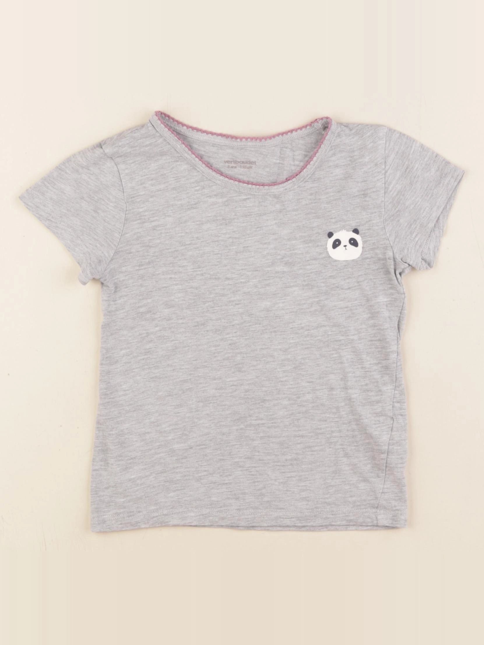 Vertbaudet - maillot de corps gris - 5 ans