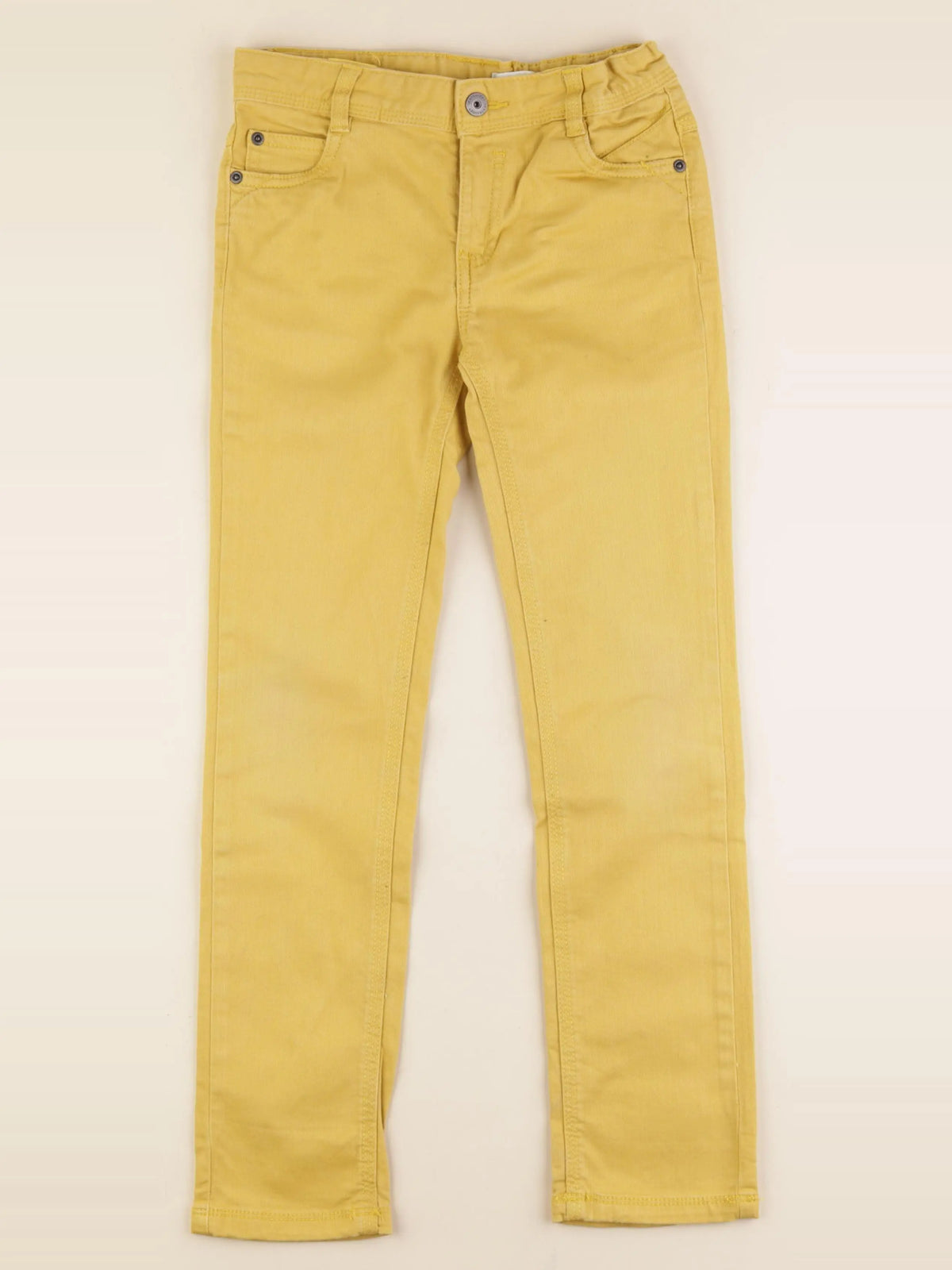 Vertbaudet - jean jaune - 9 ans