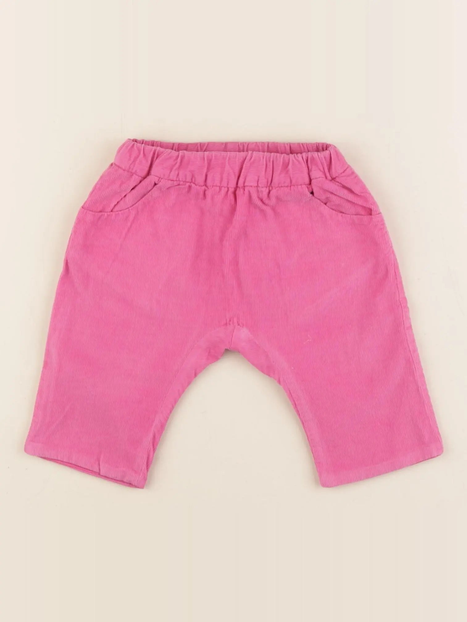 Jacadi - sarouel doublé rose - 3 mois