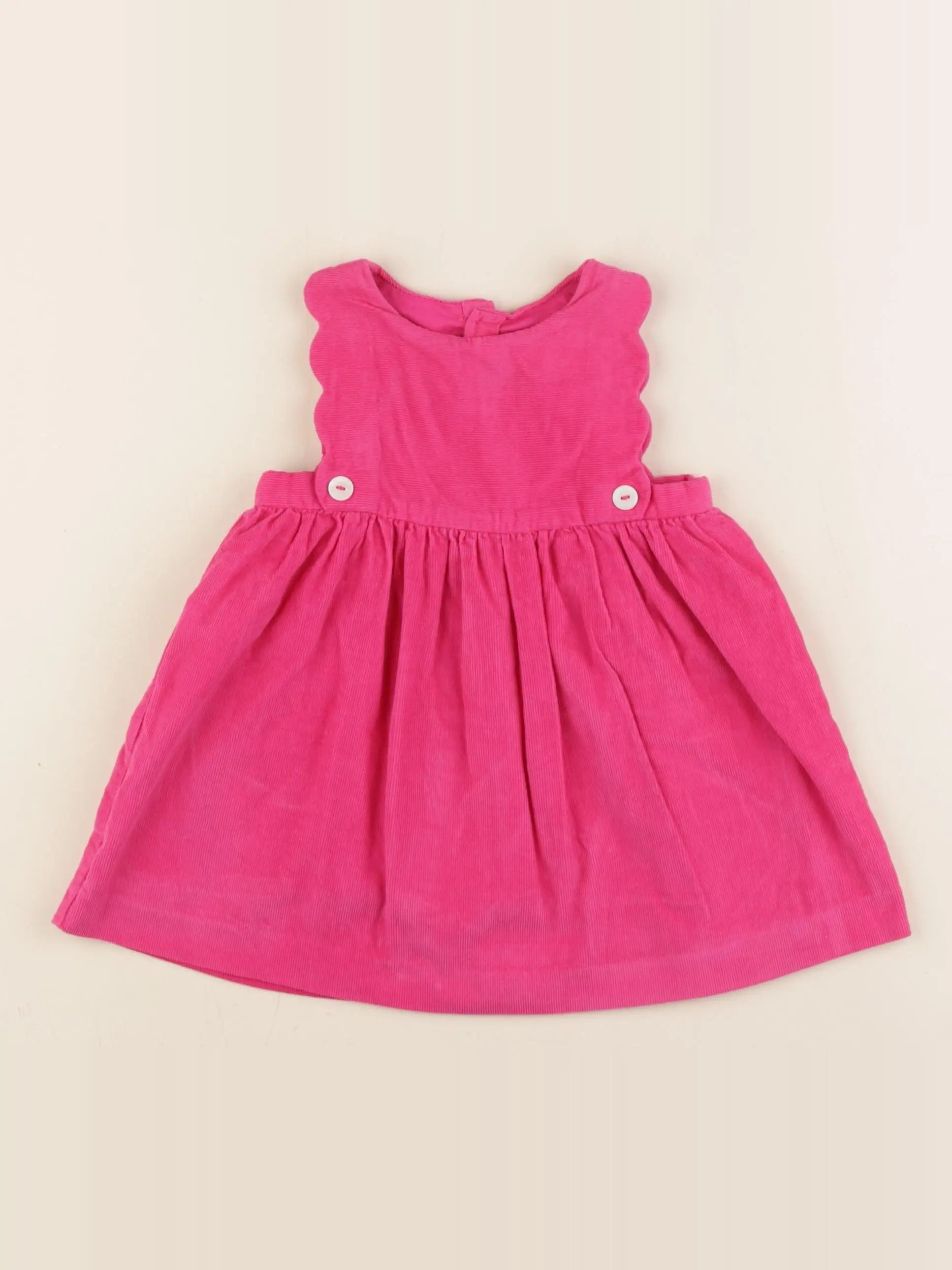 Jacadi - robe rose - 12 mois