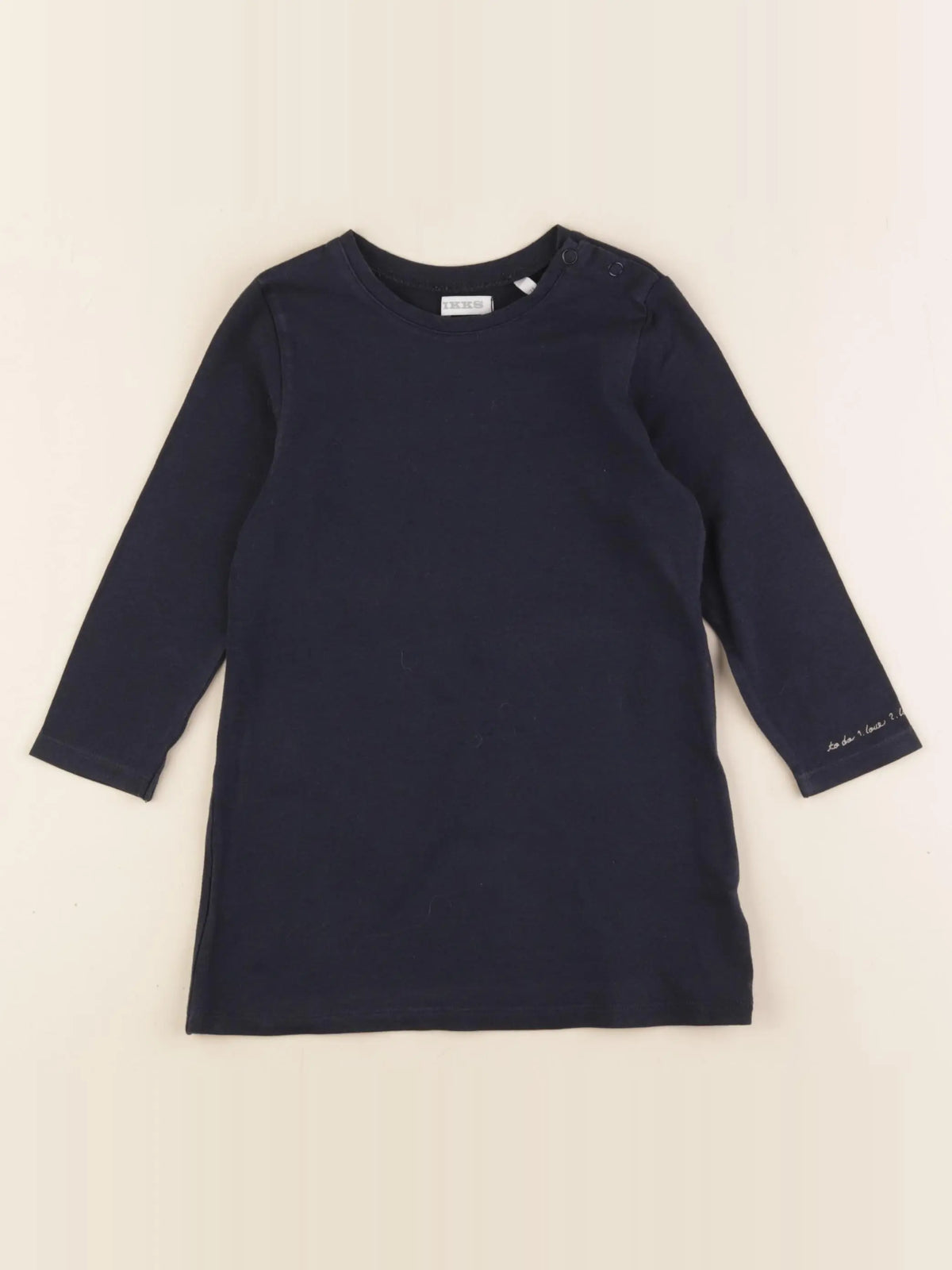 IKKS - robe bleu - 2 ans