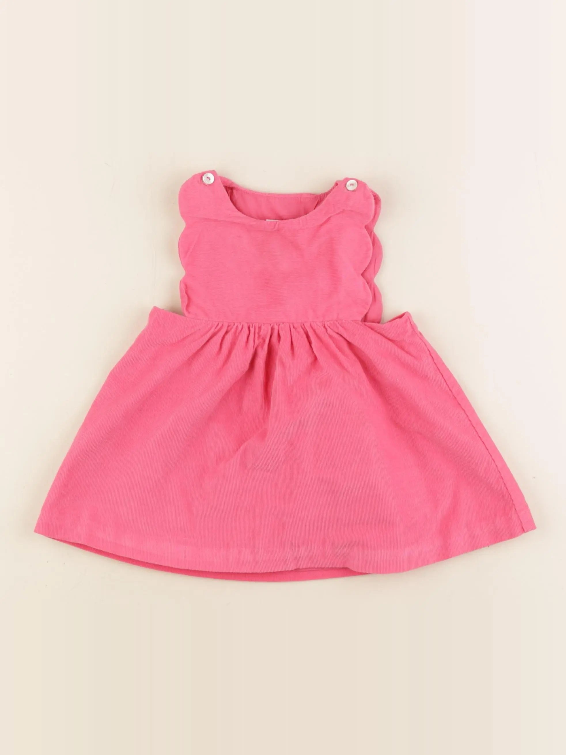 Jacadi - robe rose - 12 mois