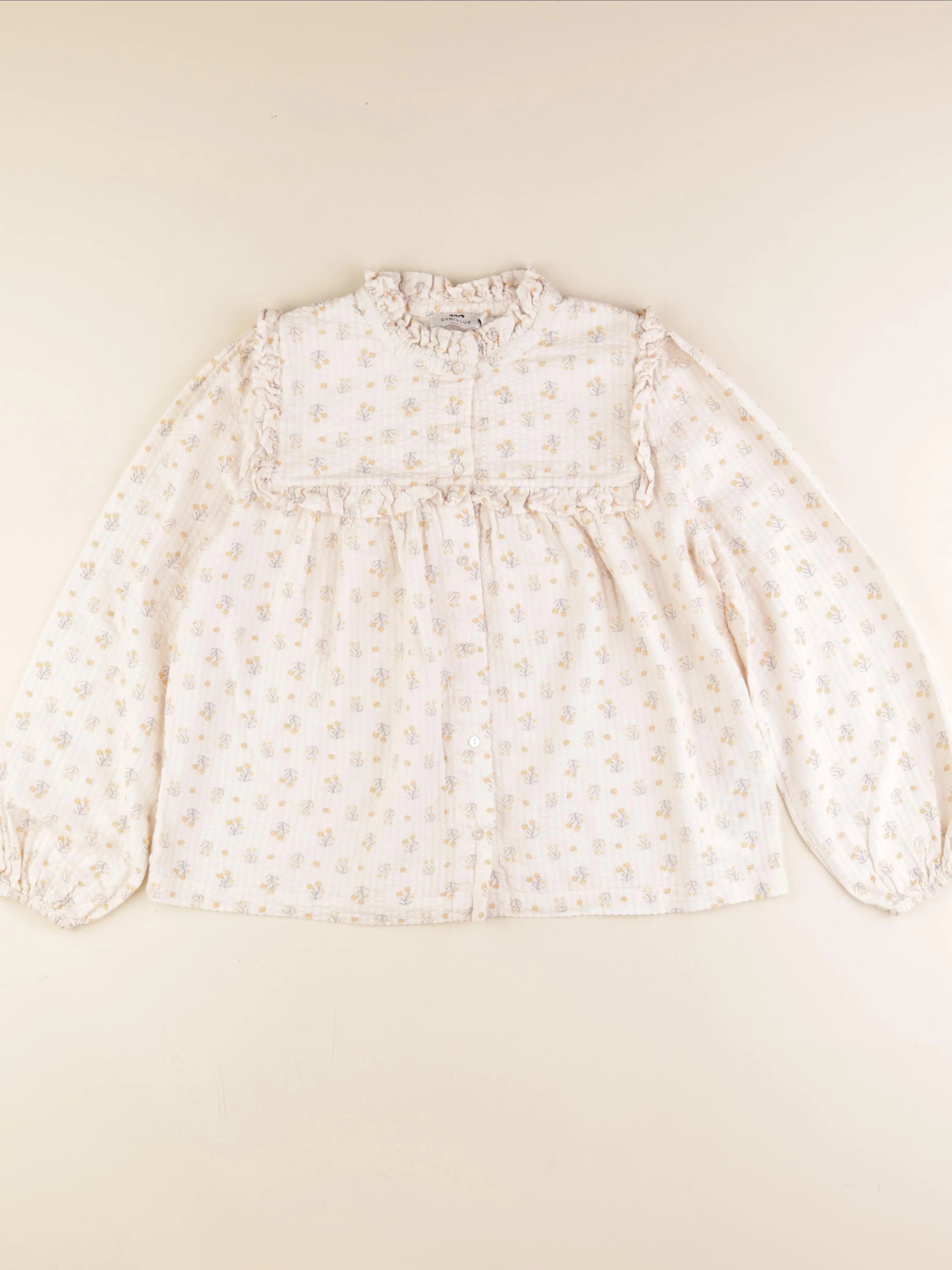 Cyrillus - blouse beige - 12 ans