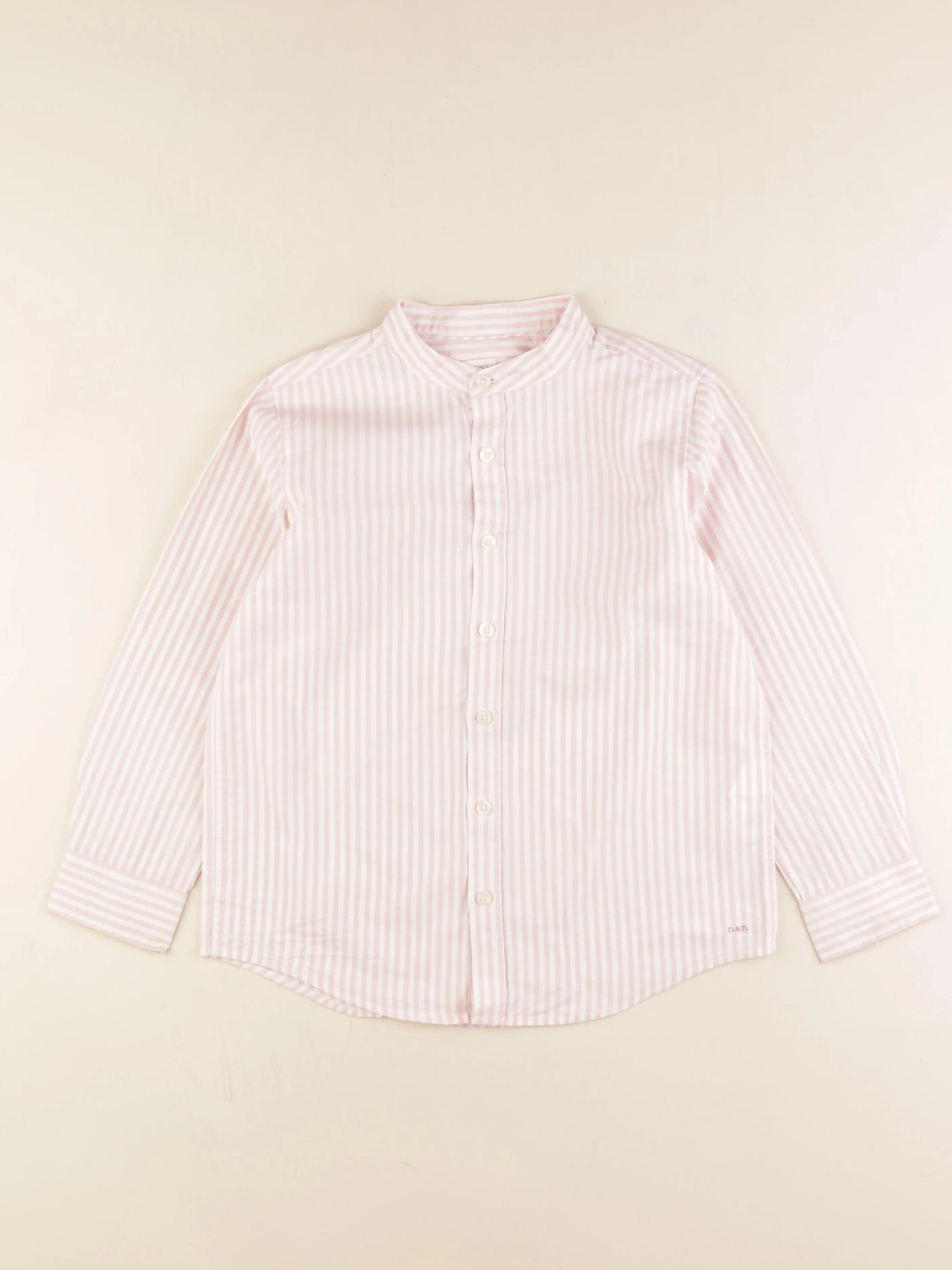 Neck & Neck - blouse blanc, rose - 8/9 ans