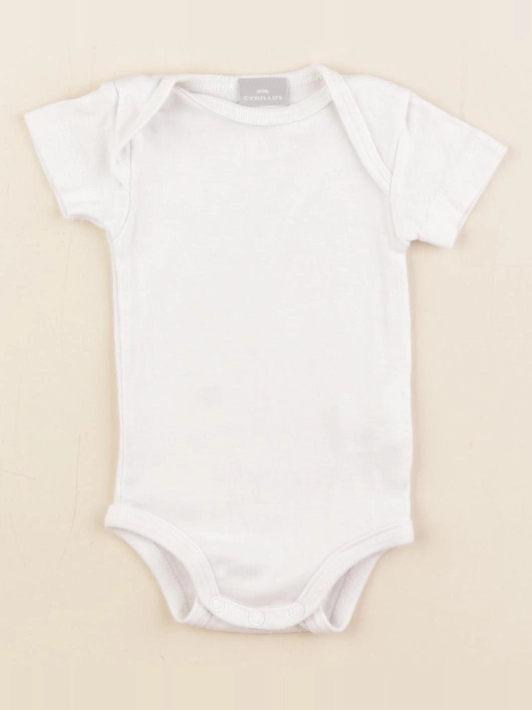 Cyrillus - body blanc - 1 mois