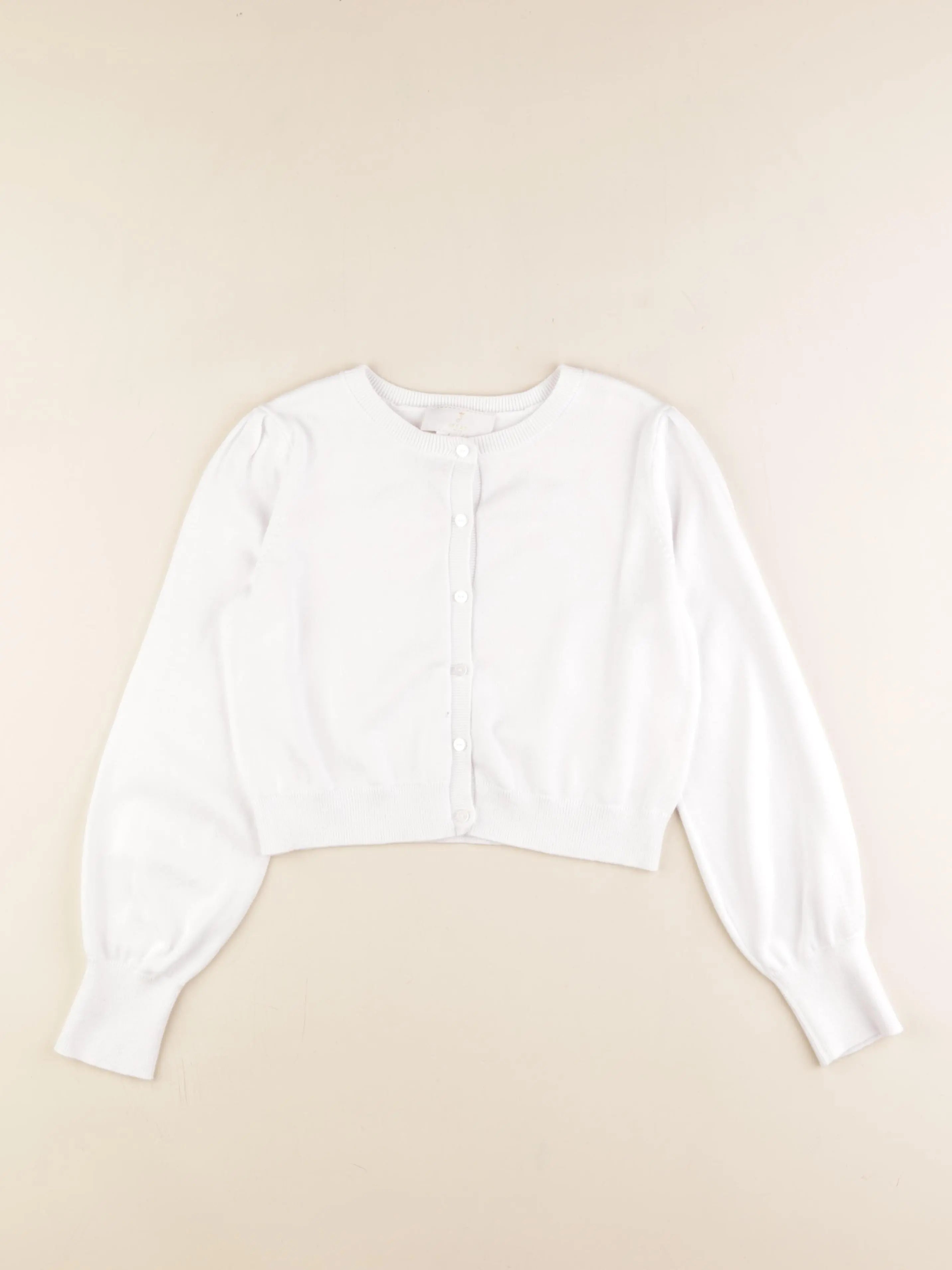 Jacadi - gilet blanc - 10 ans