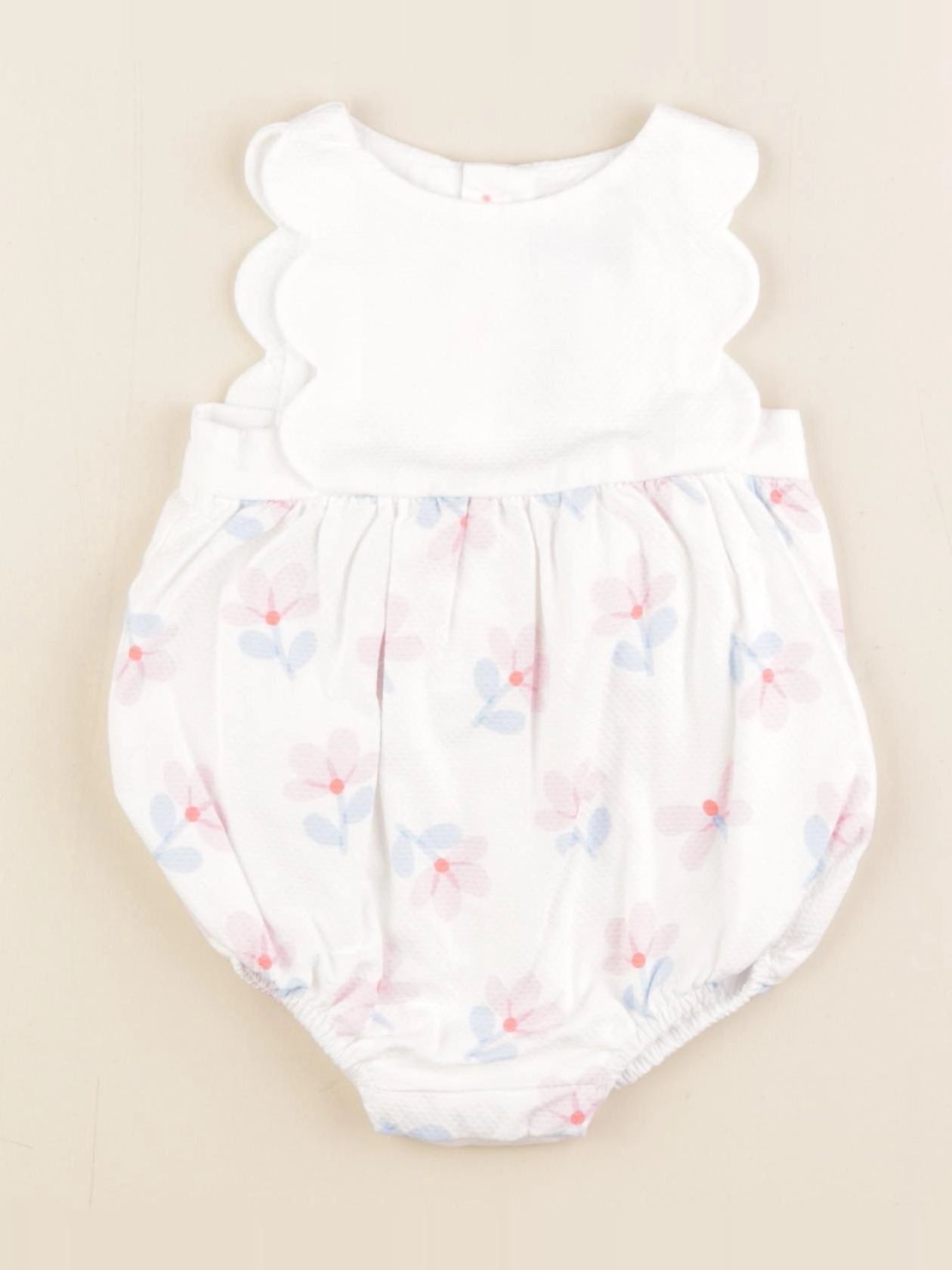 Jacadi - combinaison blanc - 3 mois