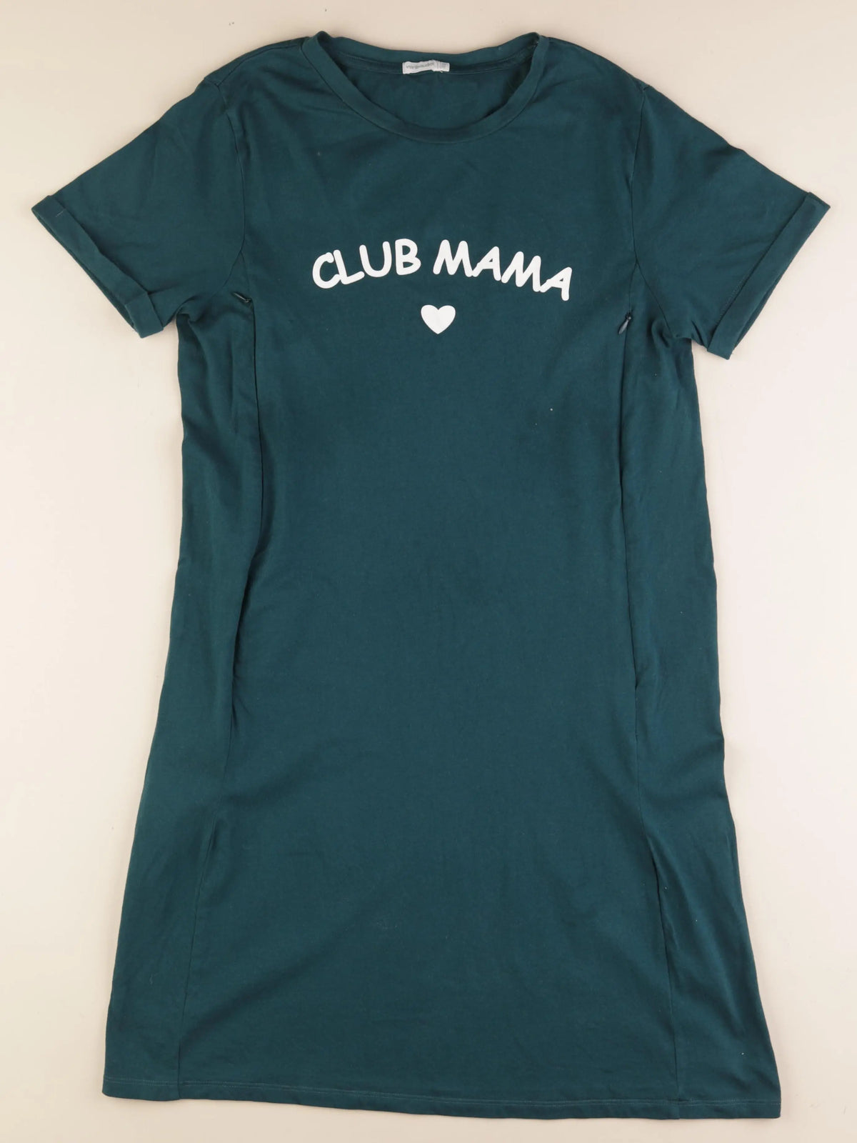 Vertbaudet - chemise de nuit allaitement vert - 34 à 36