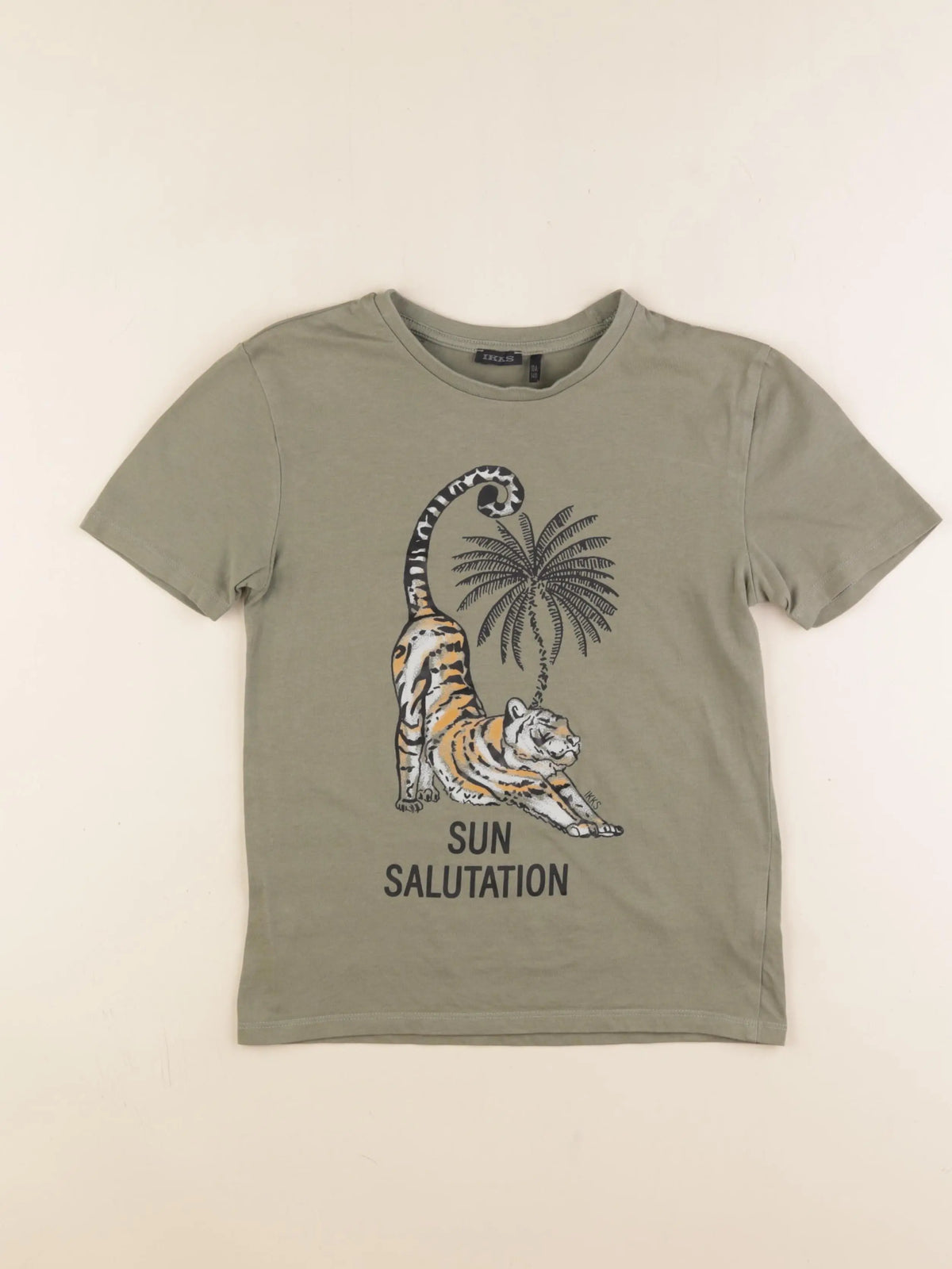 IKKS - tee-shirt vert - 10 ans