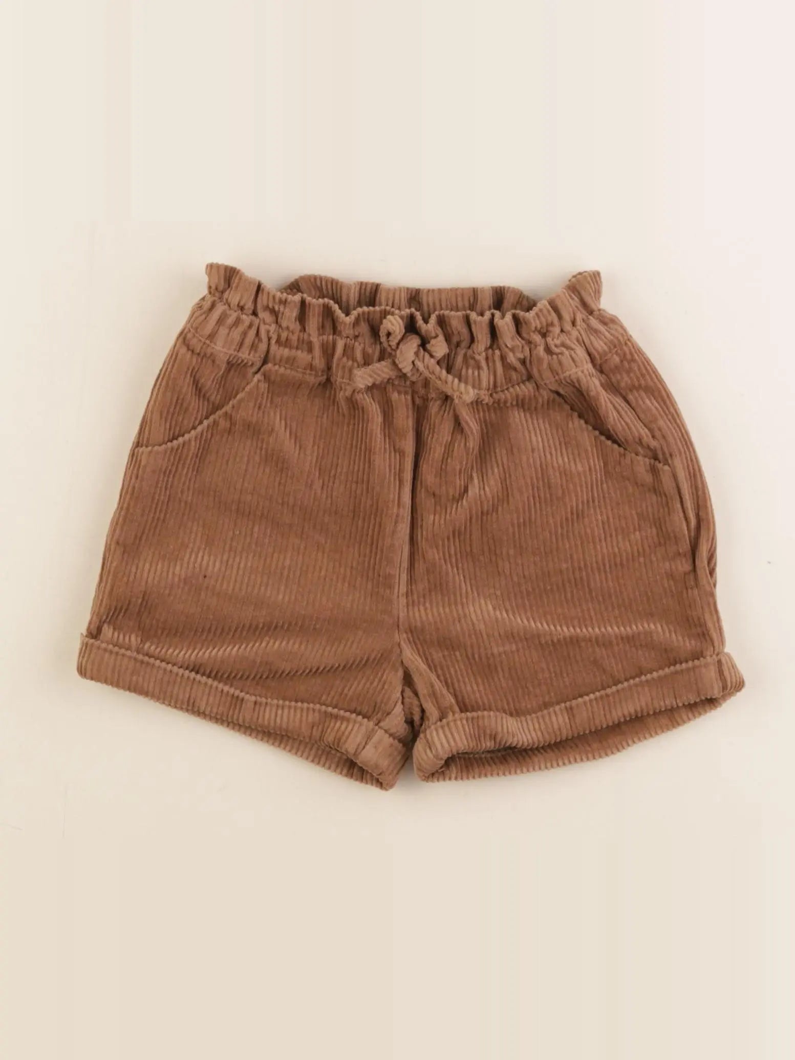 Vertbaudet - short marron - 24 mois