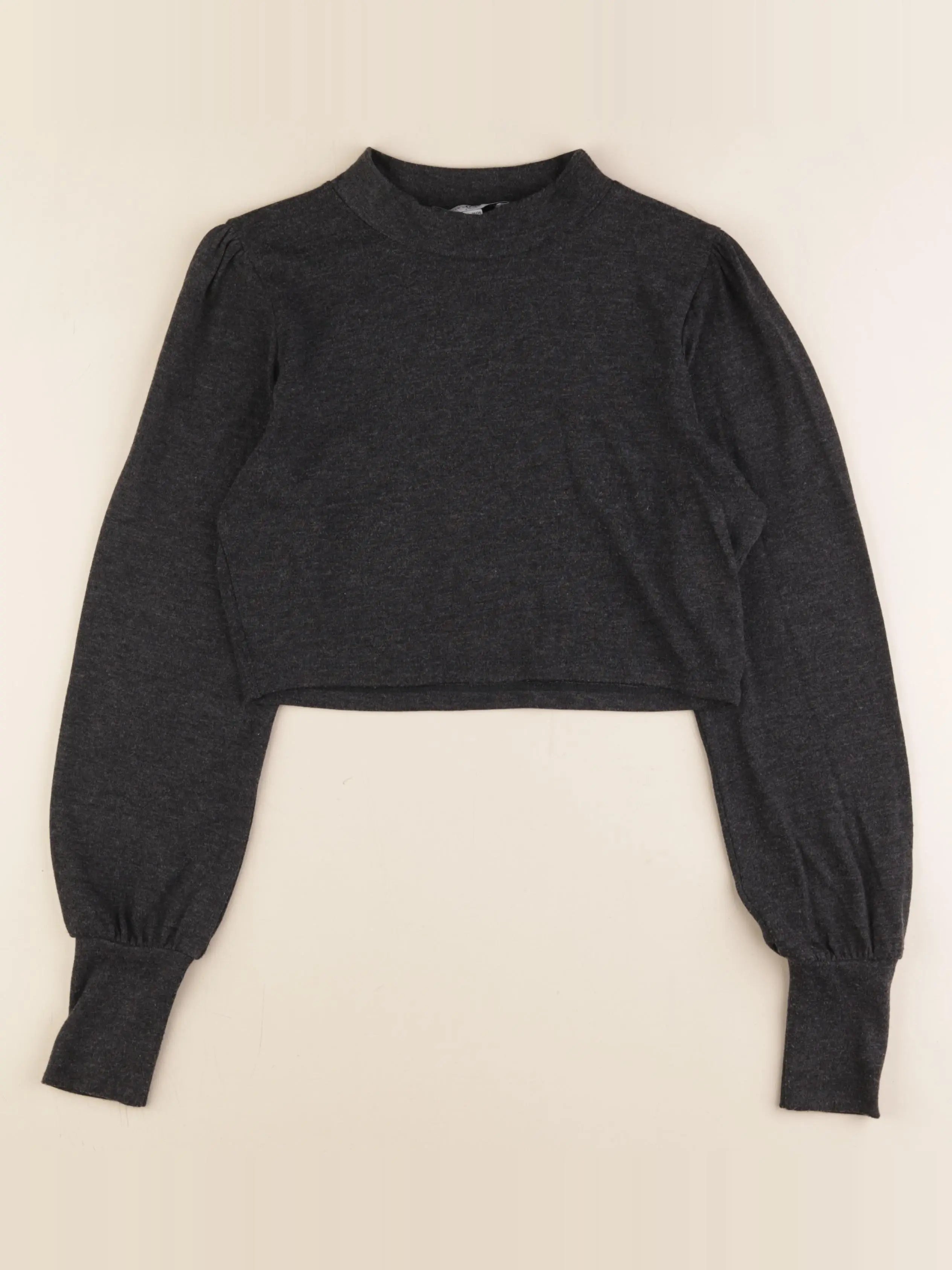 Envie de fraise - tee-shirt court grossesse gris - 34 à 36