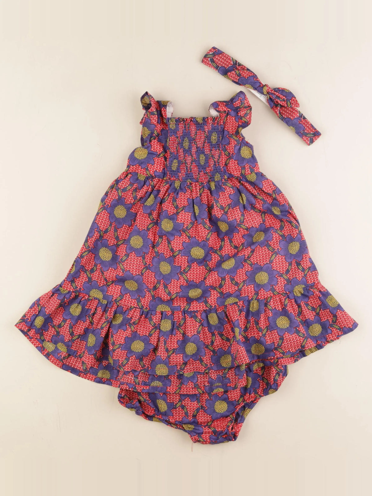 Boutchou - robe multicolore - 18 mois