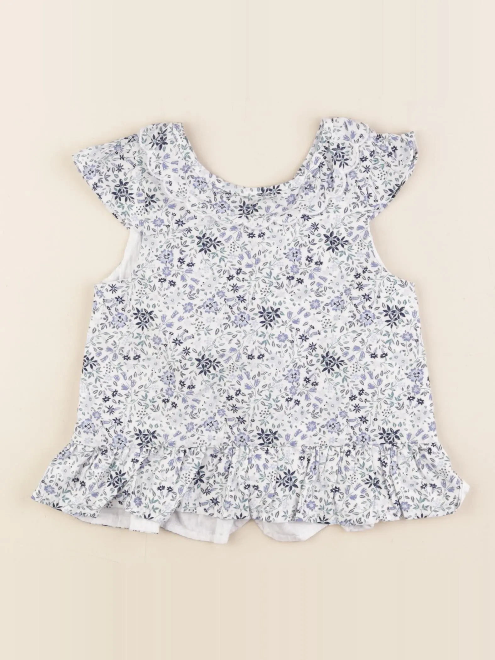 Vertbaudet - blouse bleu - 18 mois