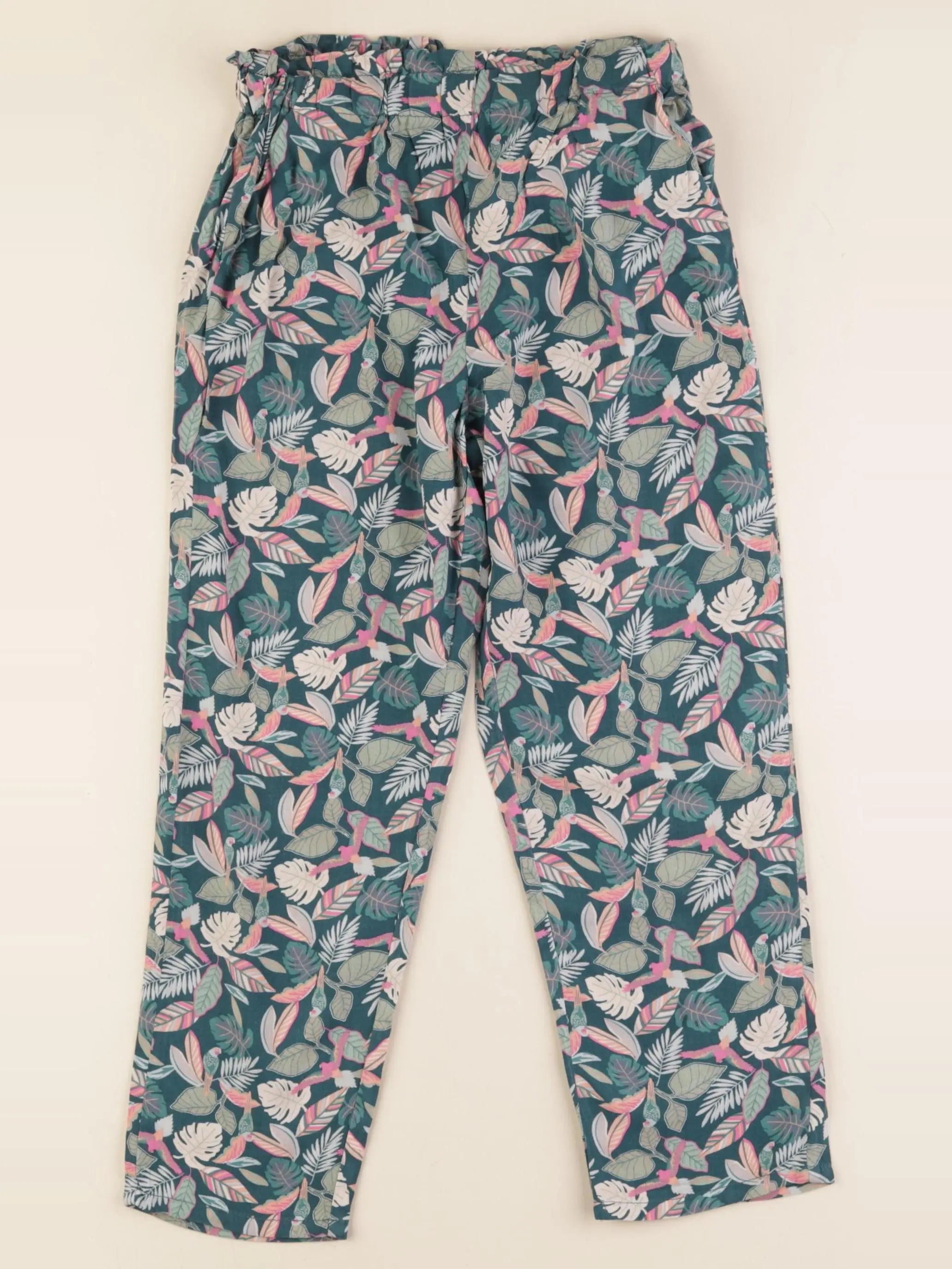 Vertbaudet - pantalon multicolore - 7 ans