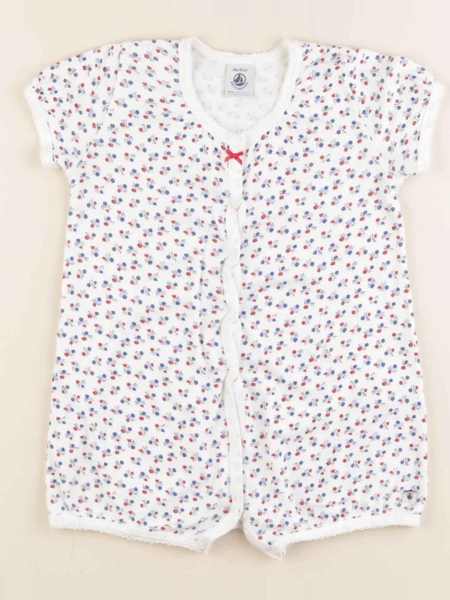Petit Bateau - pyjama coton multicolore - 18 mois