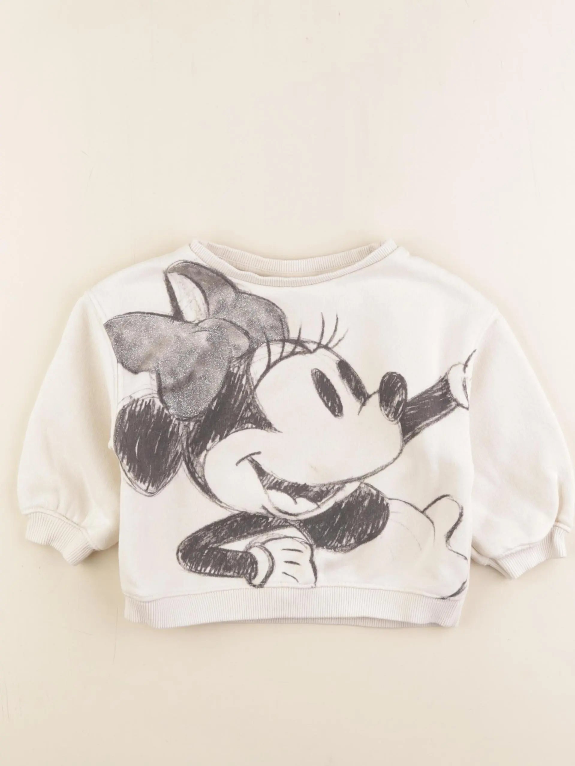 Zara - sweat beige - 18/24 mois