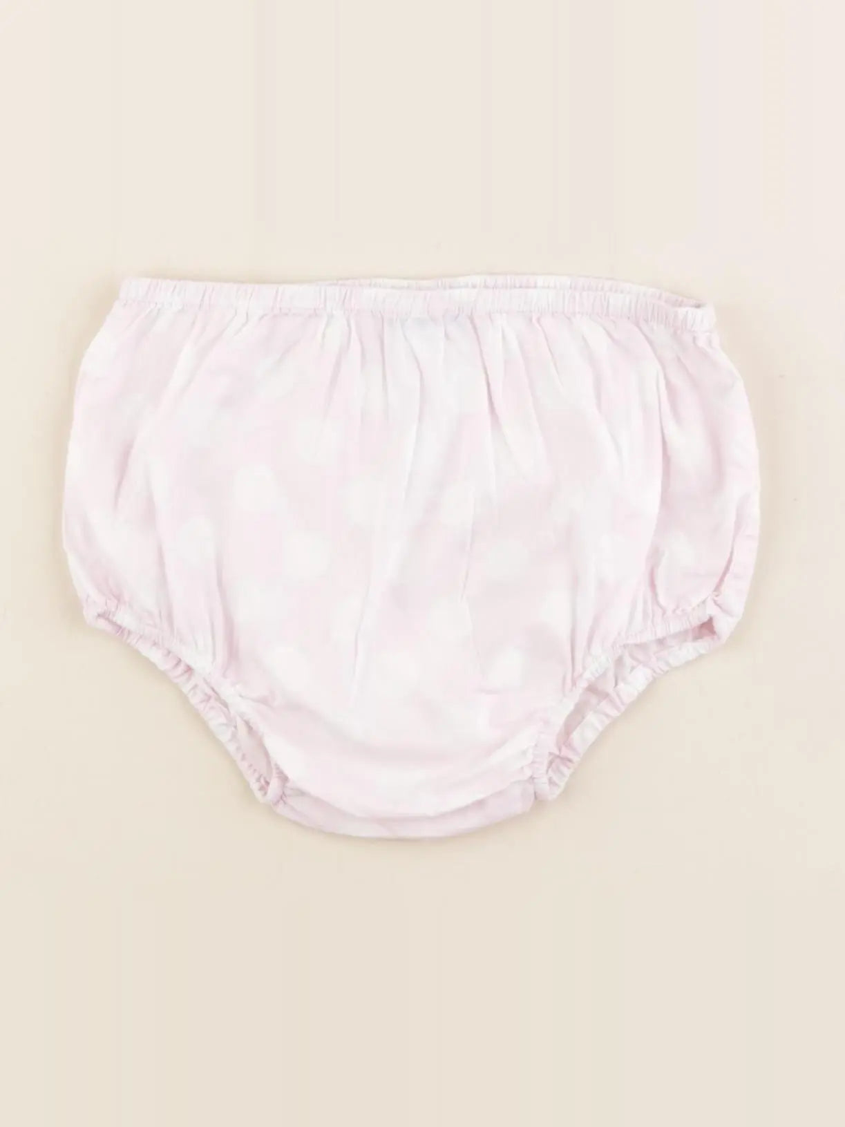 Jacadi - bloomer liberty blanc, rose - 12 mois