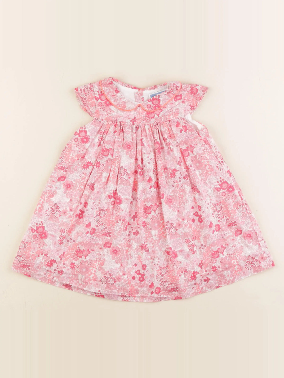 Jacadi - robe liberty rose - 18 mois