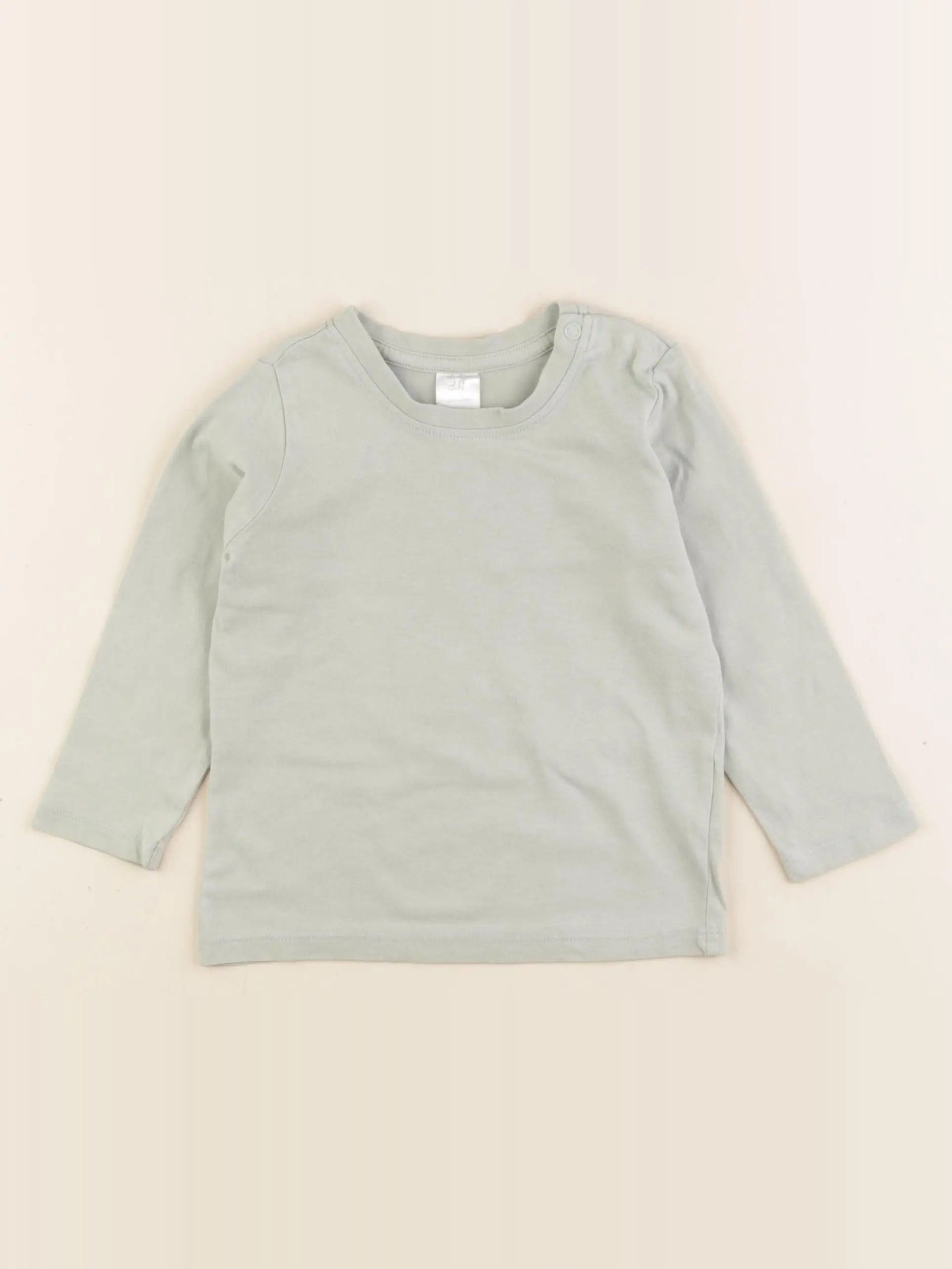 H&M - tee-shirt vert - 9/12 mois