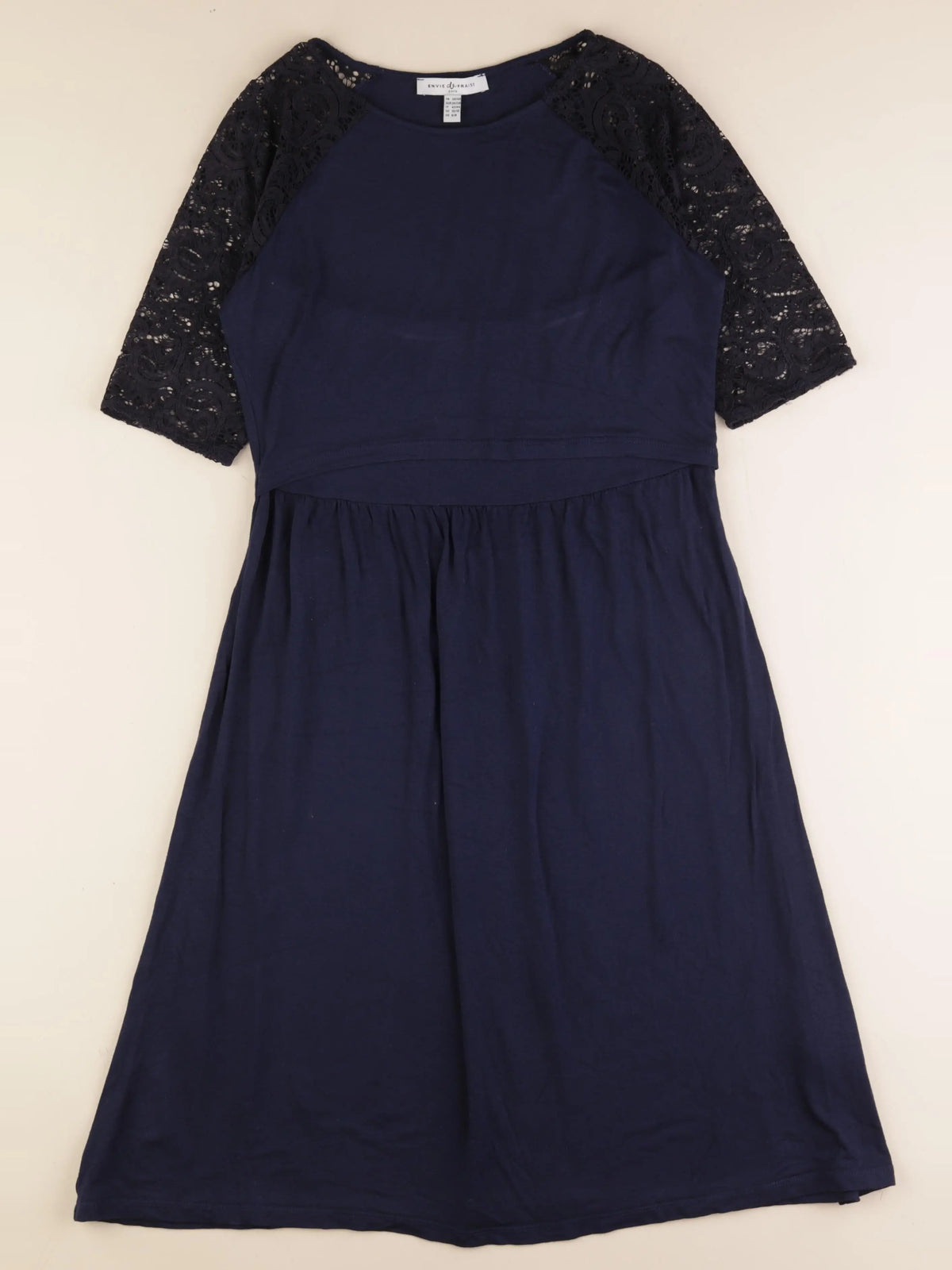 Envie de fraise - robe allaitement bleu - 38 à 40