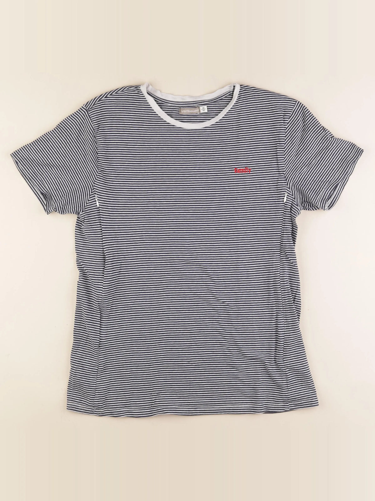 Vertbaudet - tee-shirt allaitement bleu - 38 à 40