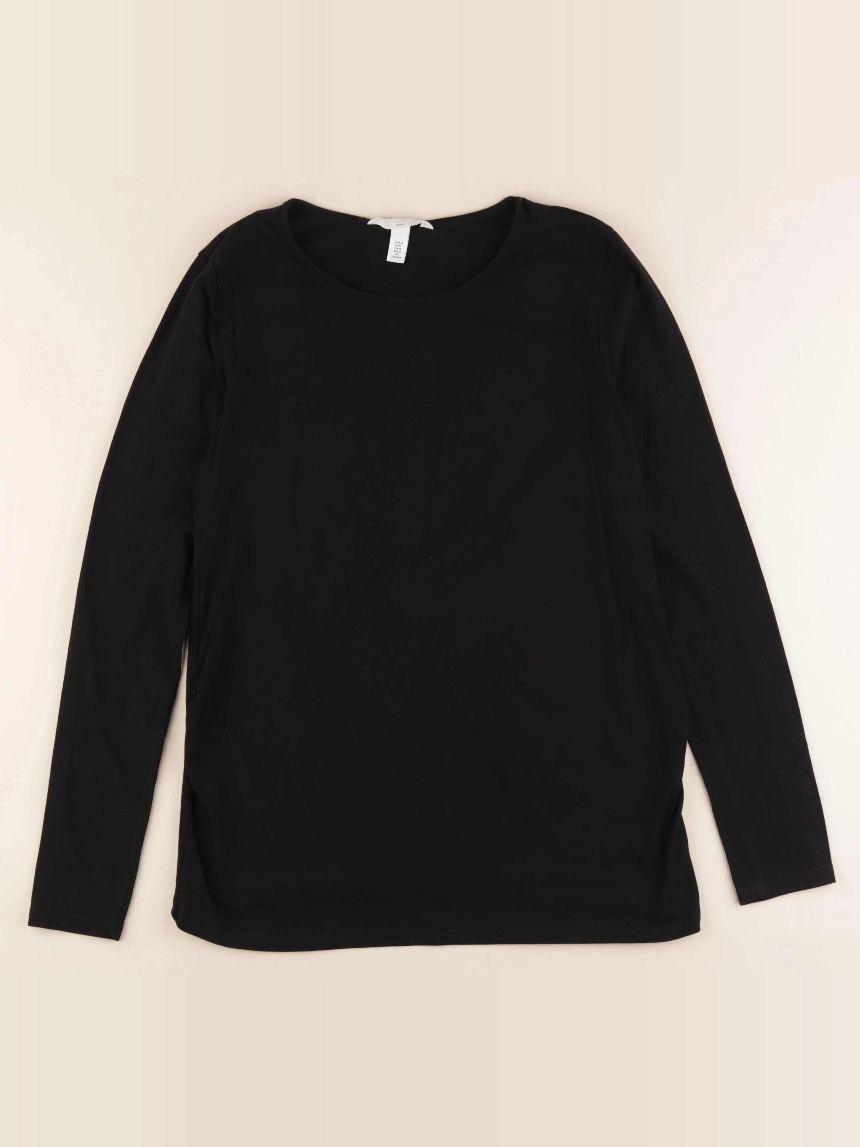 H&M - tee-shirt grossesse noir - 40 à 42