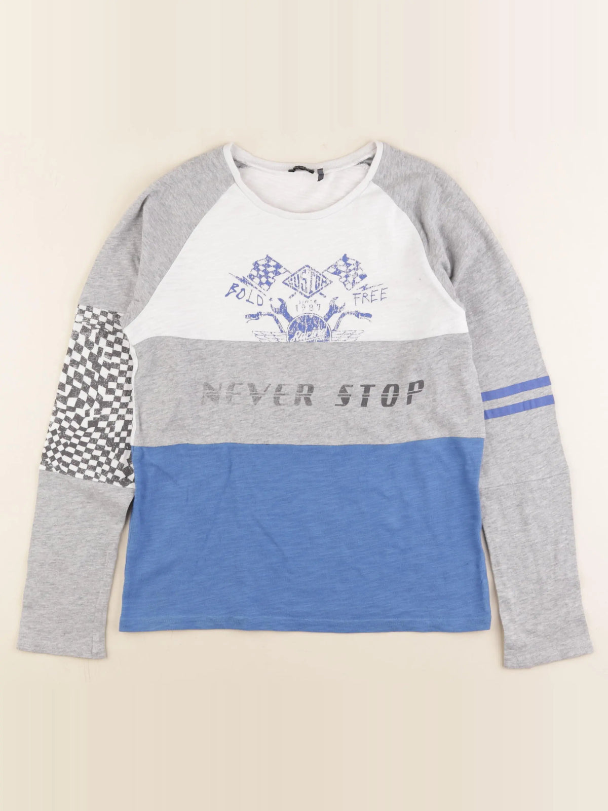 IKKS - tee-shirt multicolore - 12 ans