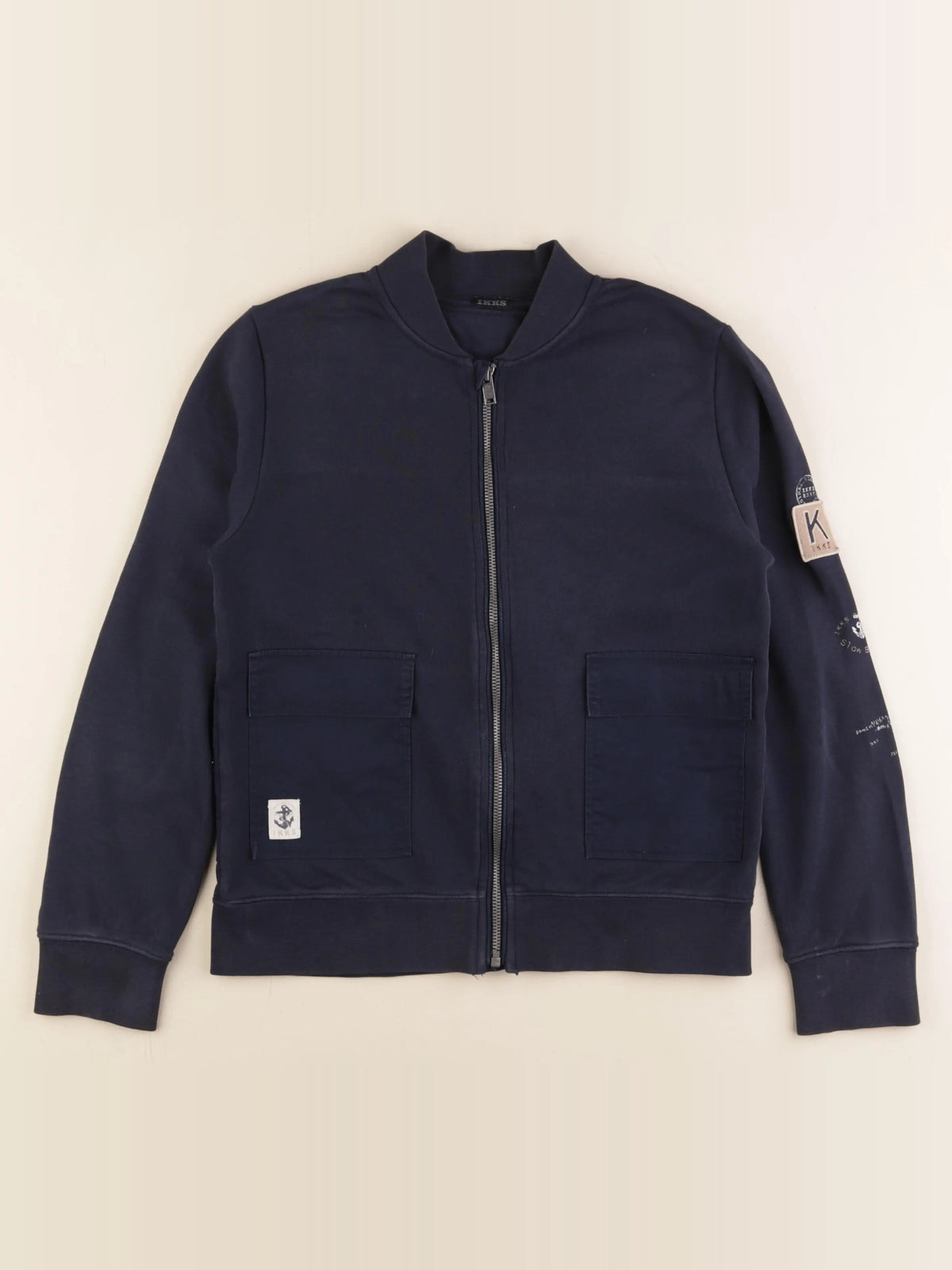 IKKS - sweat bleu - 12 ans