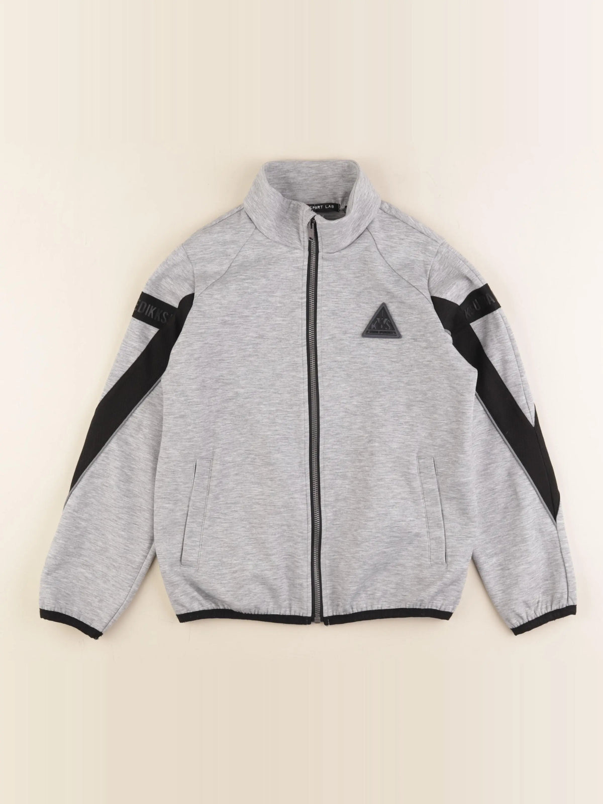 IKKS - sweat gris - 10 ans