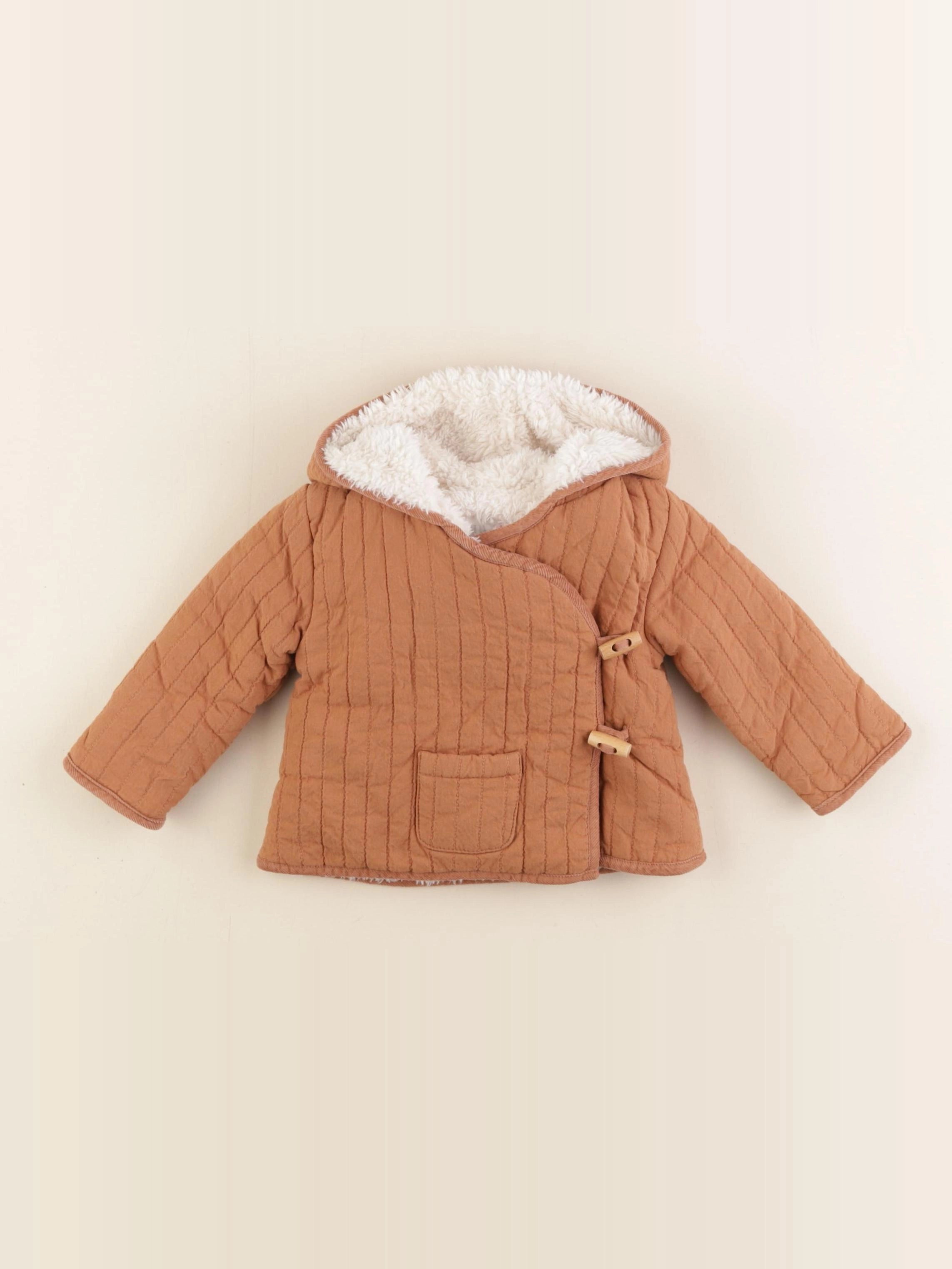 Zara - veste marron - 3/6 mois