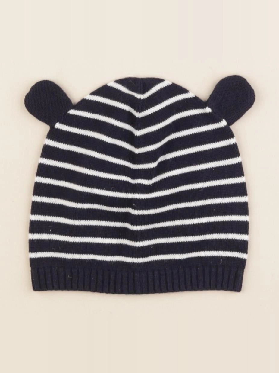 Petit Bateau - bonnet bleu - 9/12 mois