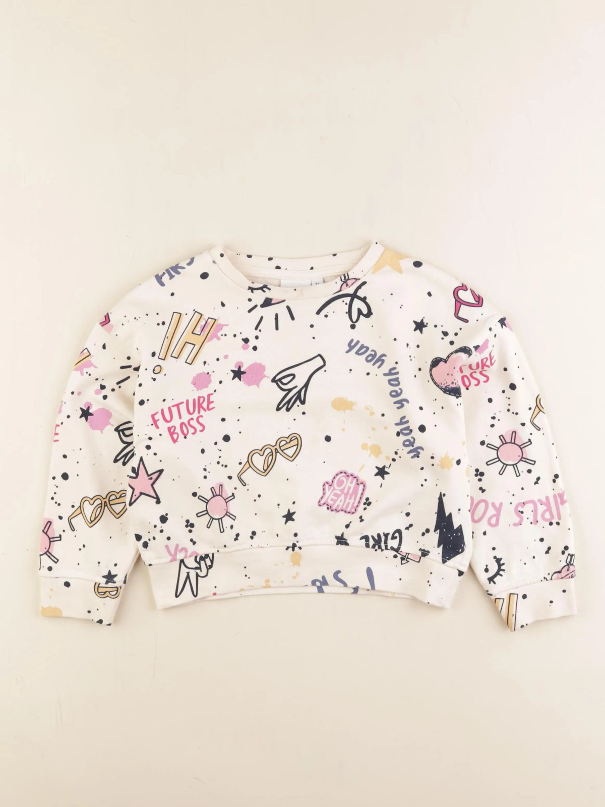 Name it - sweat beige - 6 ans