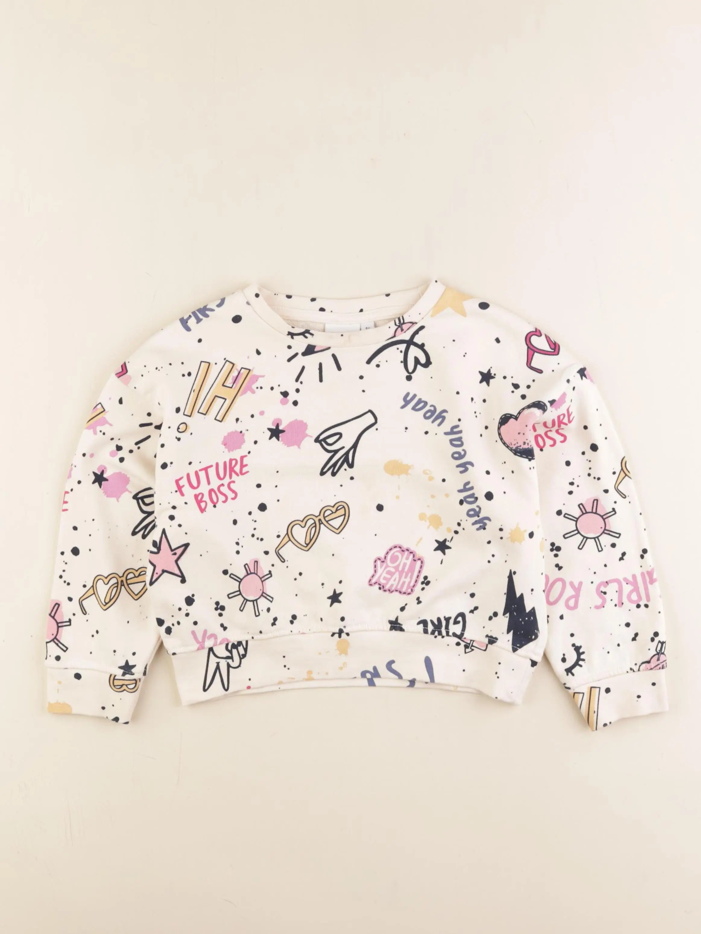 Name it - sweat beige - 6 ans