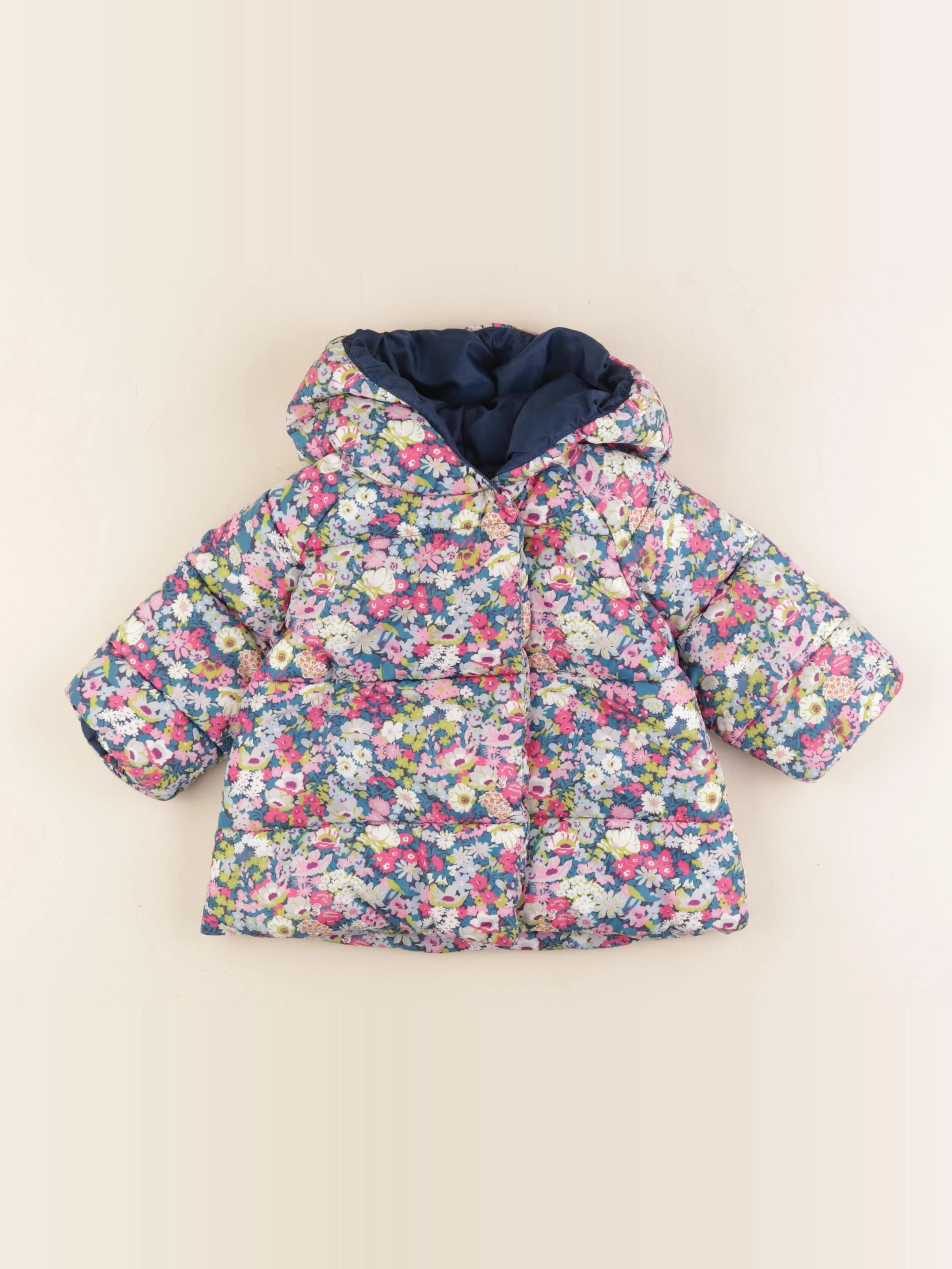 Jacadi - doudoune liberty bleu - 12 mois