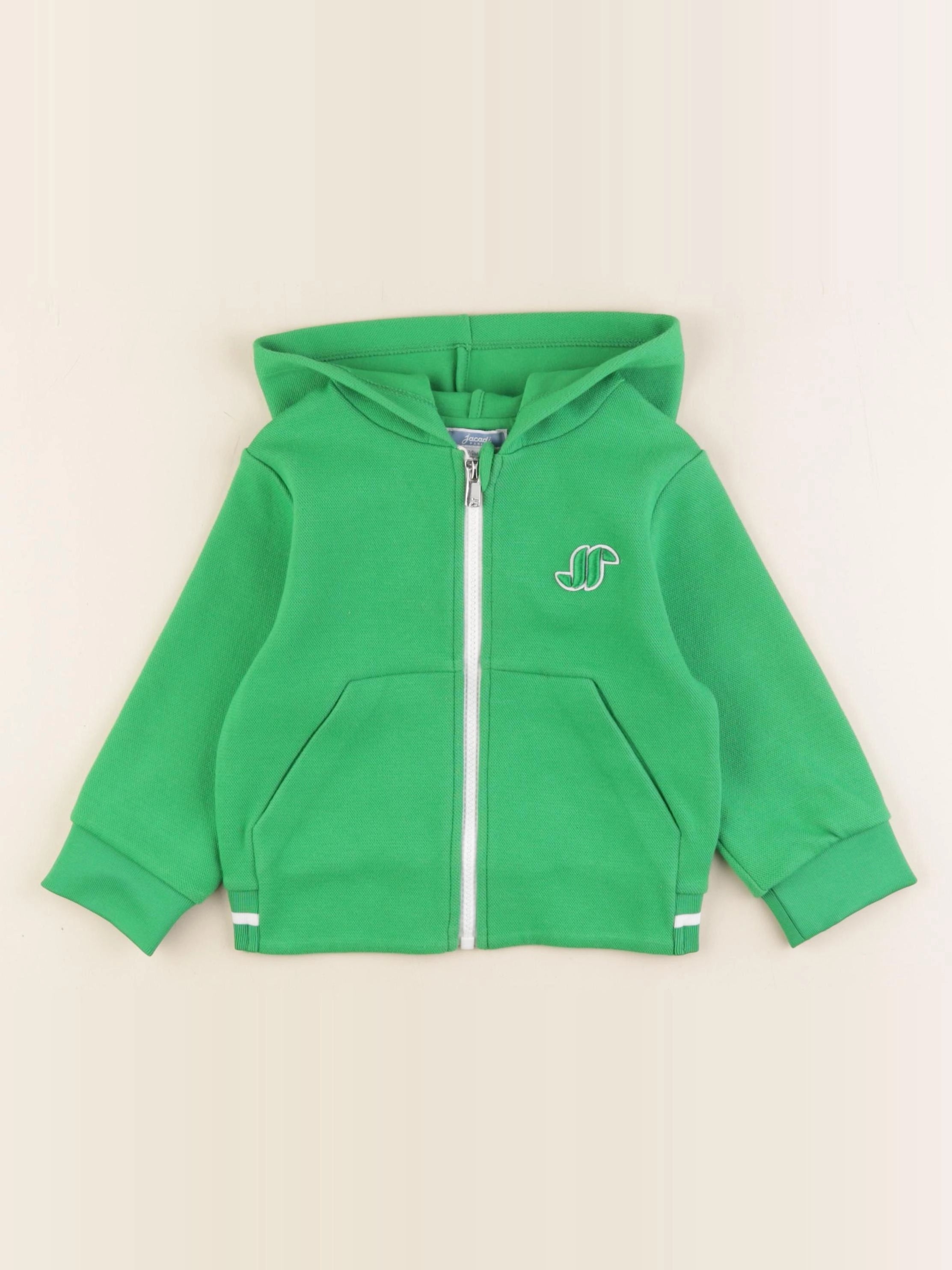Jacadi - sweat vert - 24 mois
