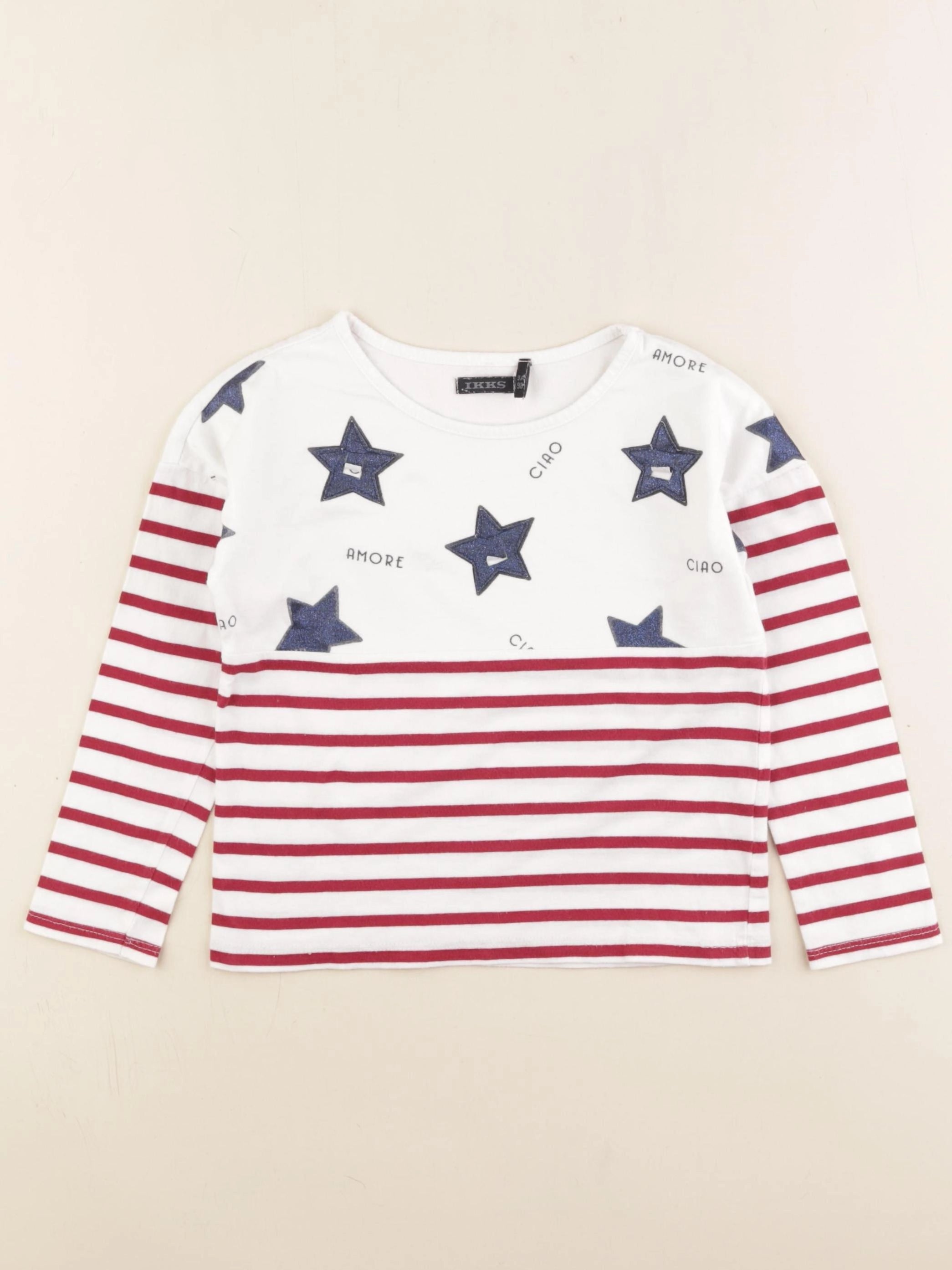 IKKS - tee-shirt blanc - 3 ans