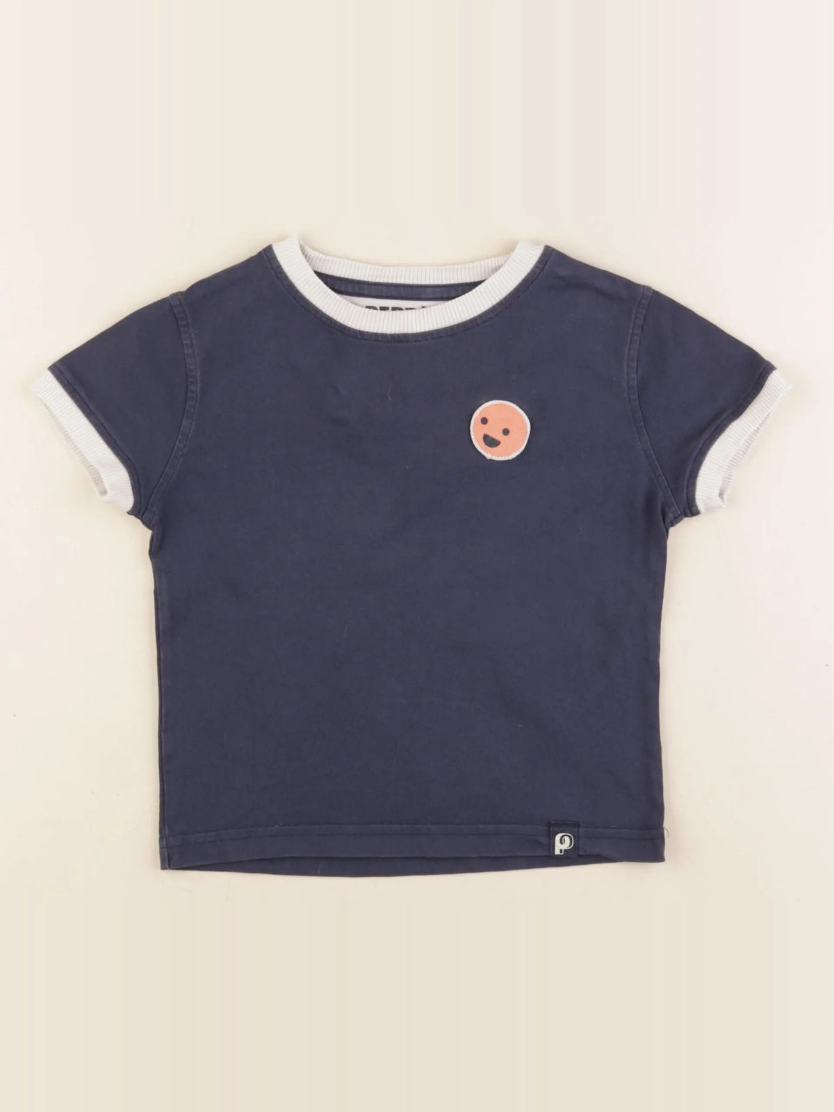 Perpète - tee-shirt bleu - 3 ans