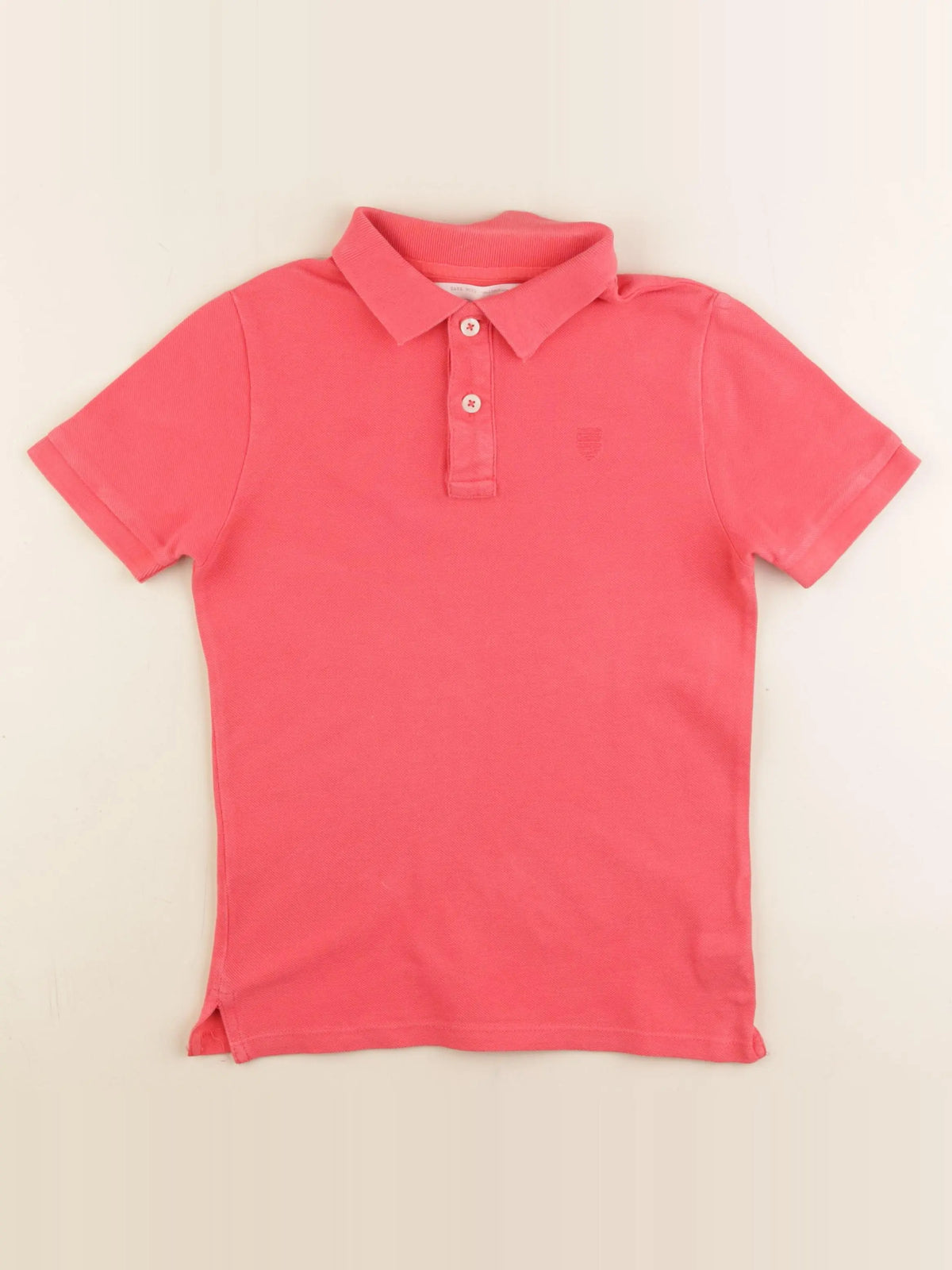 Zara - polo rose - 7/8 ans