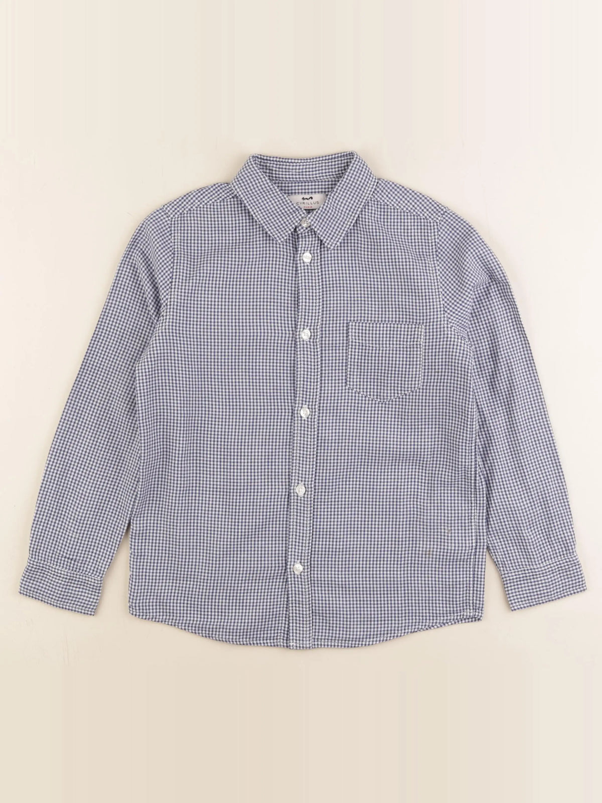 Cyrillus - chemise bleu - 8 ans