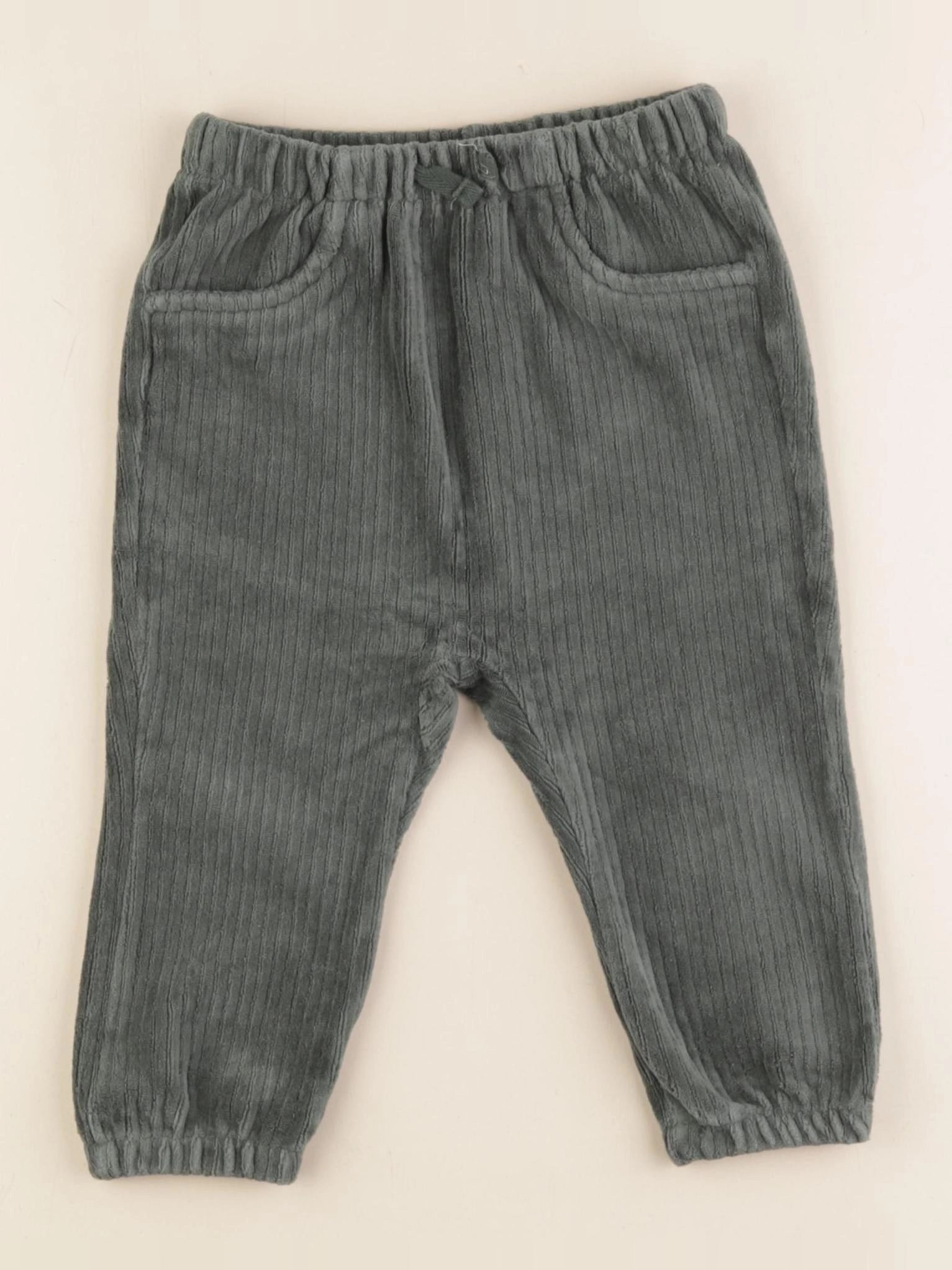 Tape à l'oeil - pantalon vert - 18 mois