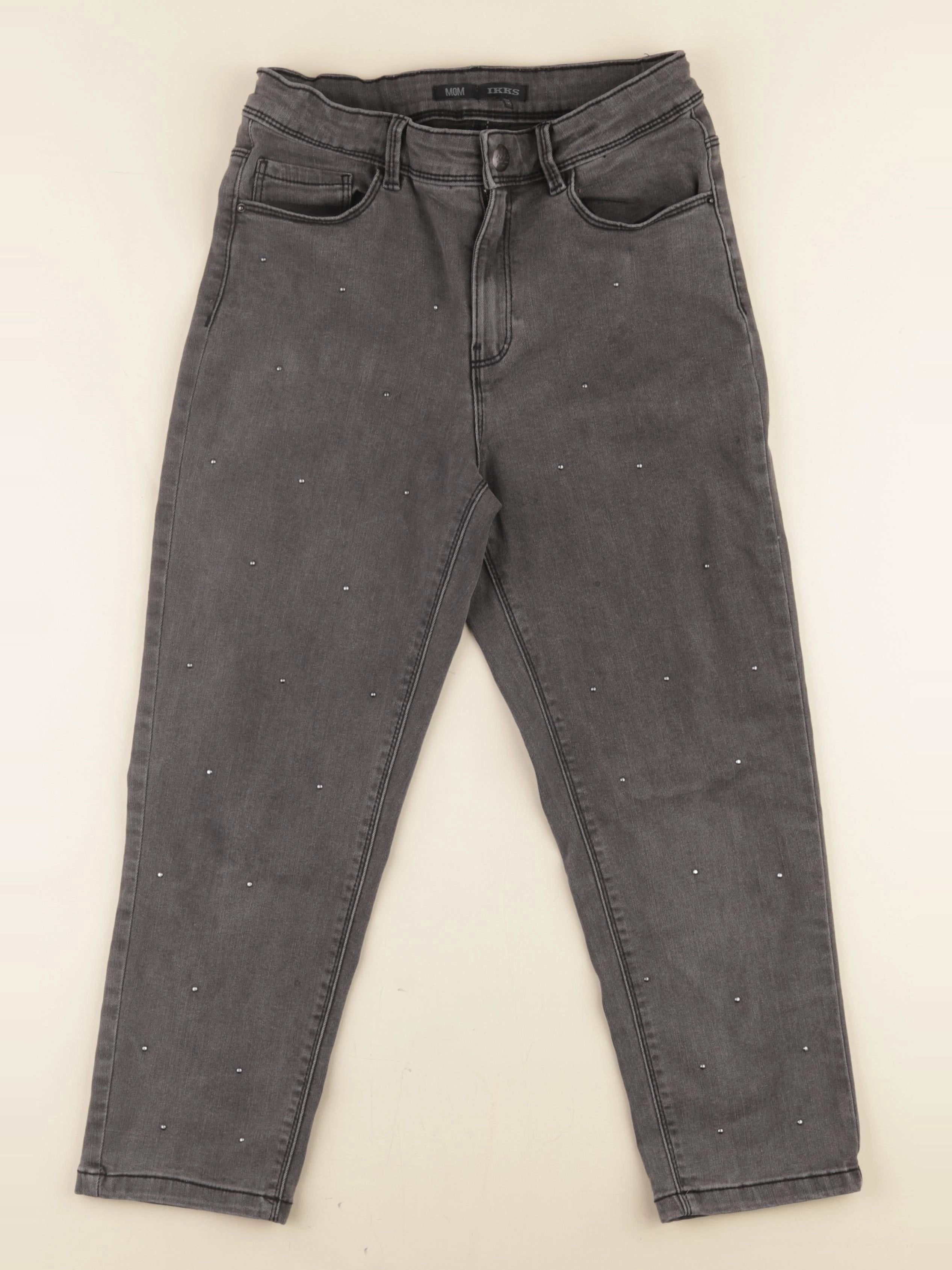 IKKS - jean gris - 10 ans