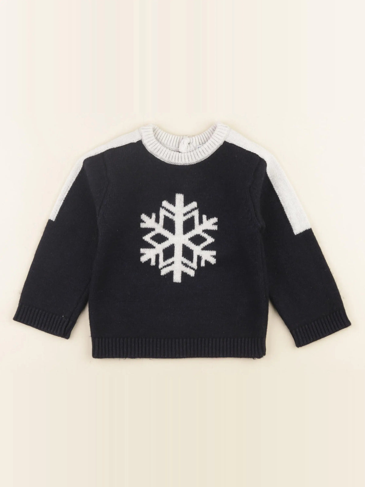 Jacadi - pull bleu - 36 mois