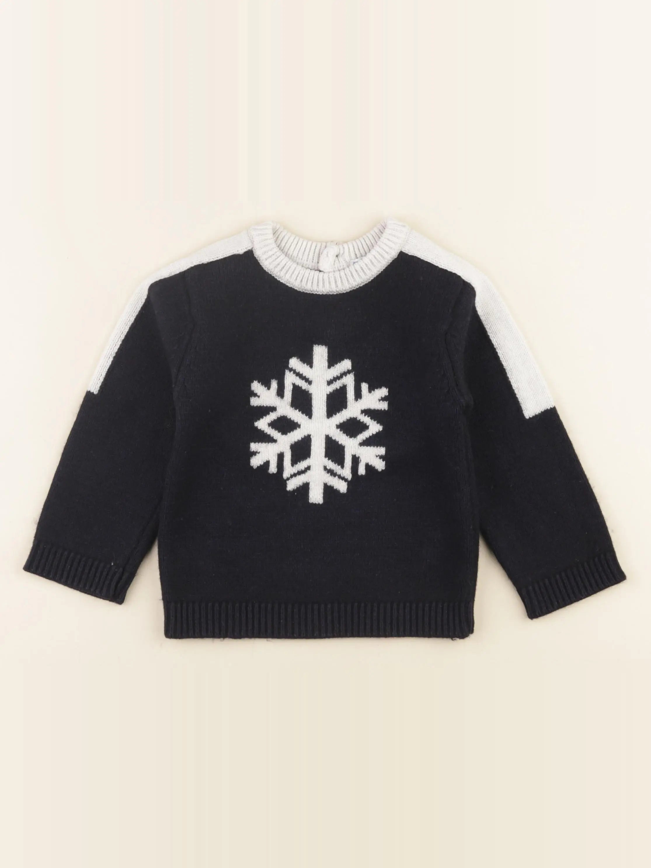 Jacadi - pull bleu - 36 mois