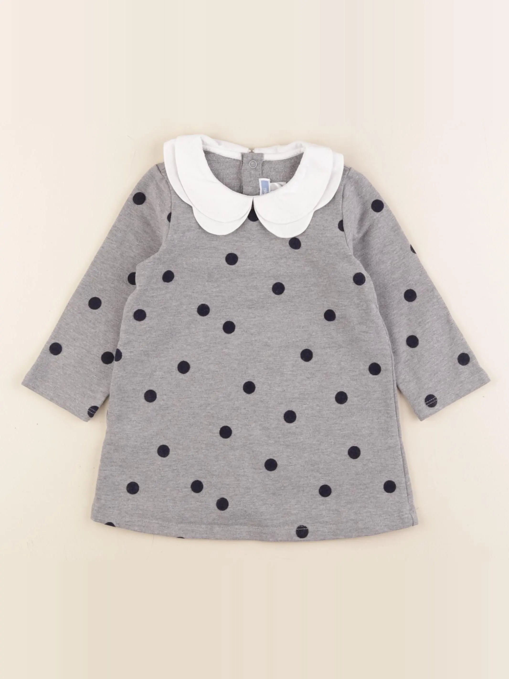 Jacadi - robe gris - 24 mois