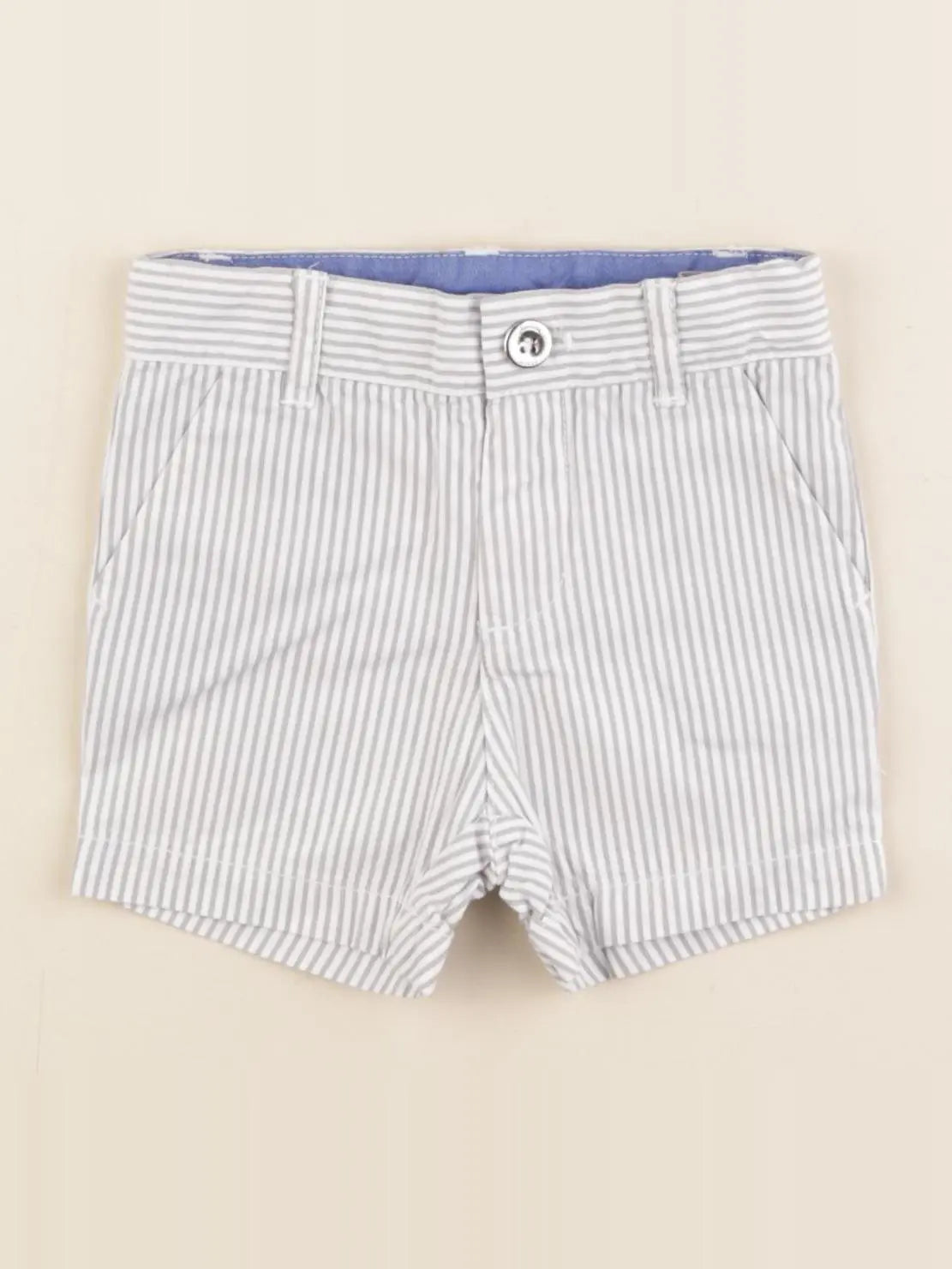 Jacadi - short bleu - 6 mois
